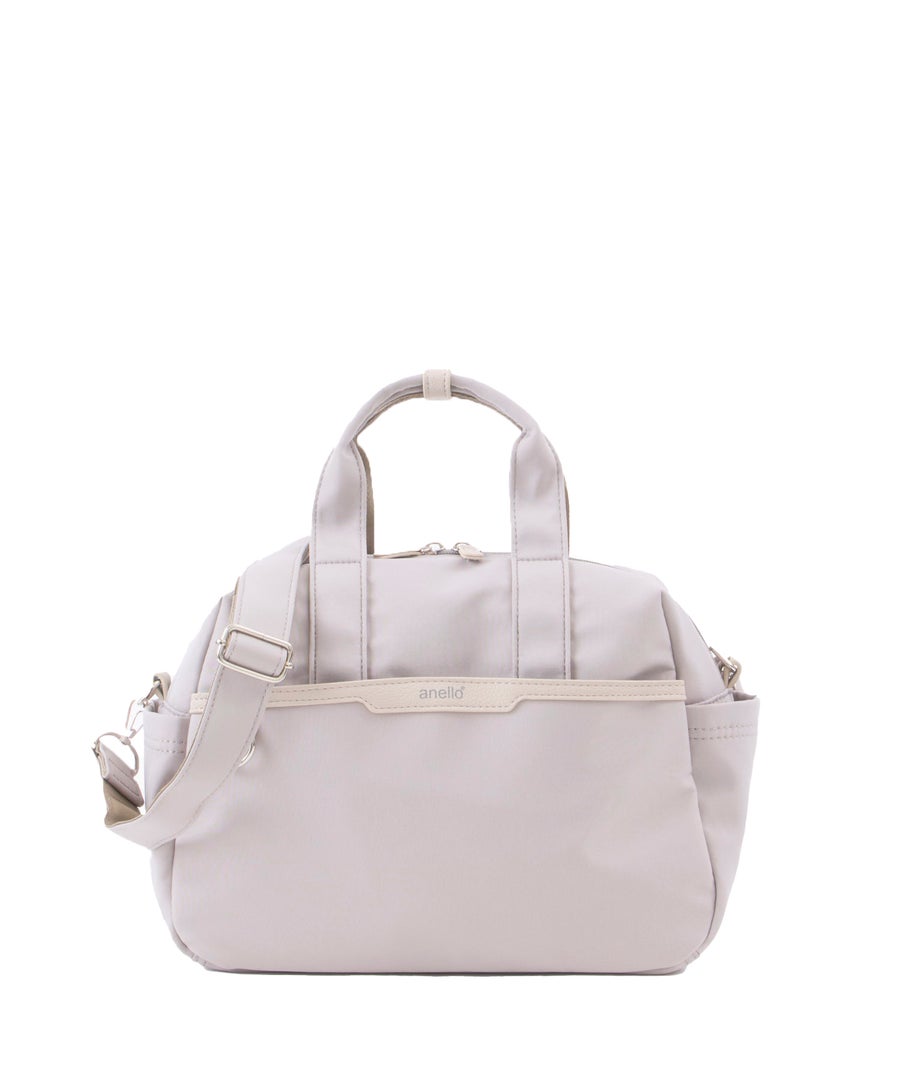 anello 2WAYミニショルダーバッグ　FIT　Arua ATR0423　A5　撥水加工　WAY　カジュアルバッグ　コンパクト　ライトグレー