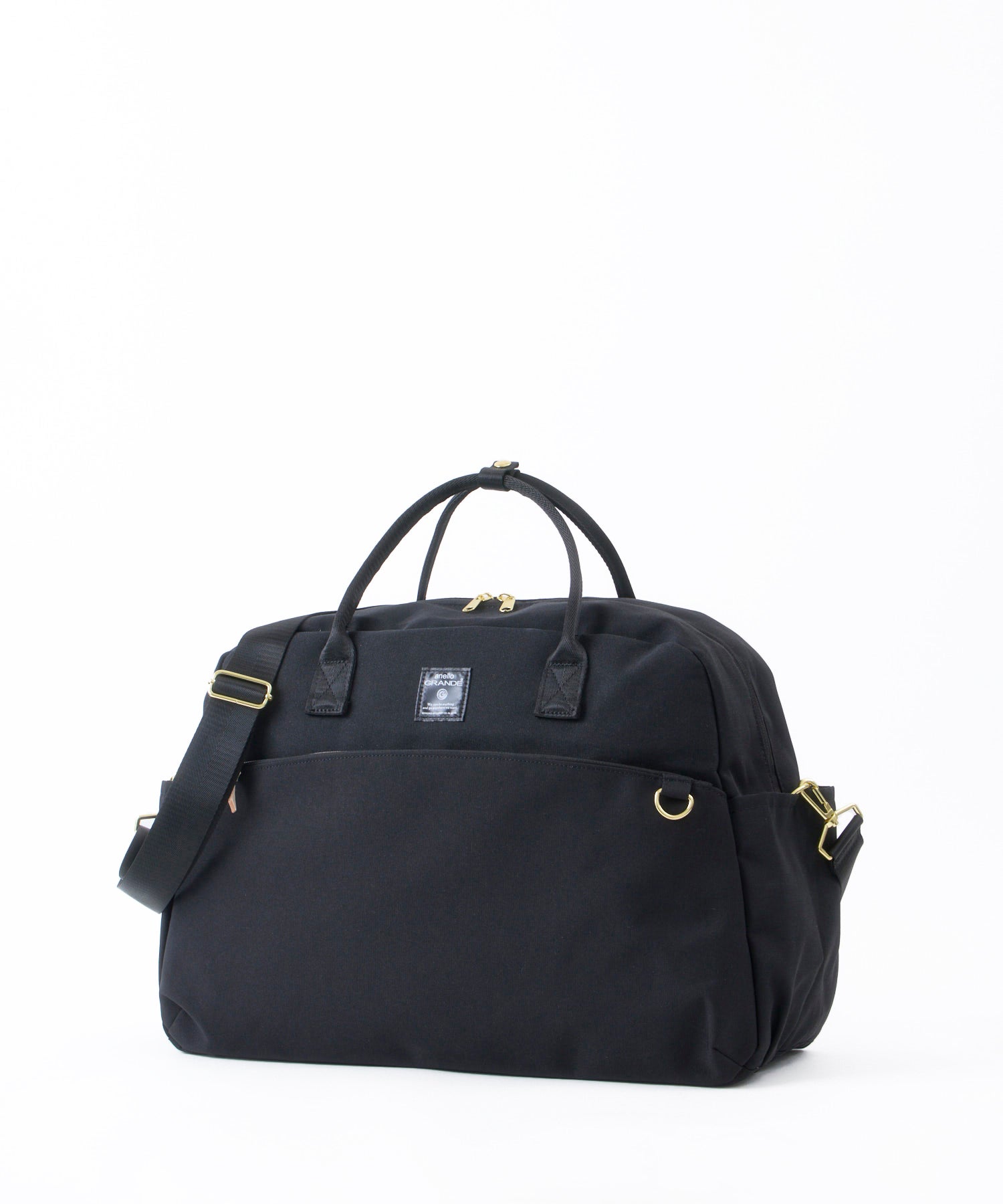 anello GRANDE 2WAY ボストンバッグ　MART　A4　撥水加工　キャリーオンテープ　10ポケット　大容量 30L GTM0866 旅行