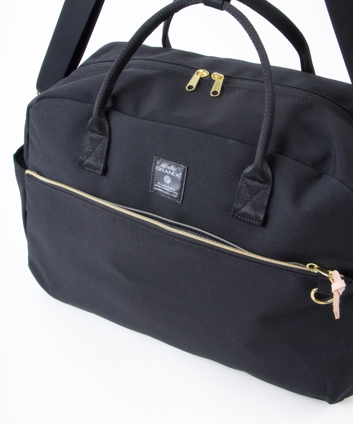 anello GRANDE 2WAY ボストンバッグ　MART　A4　撥水加工　キャリーオンテープ　10ポケット　大容量 30L GTM0866 旅行