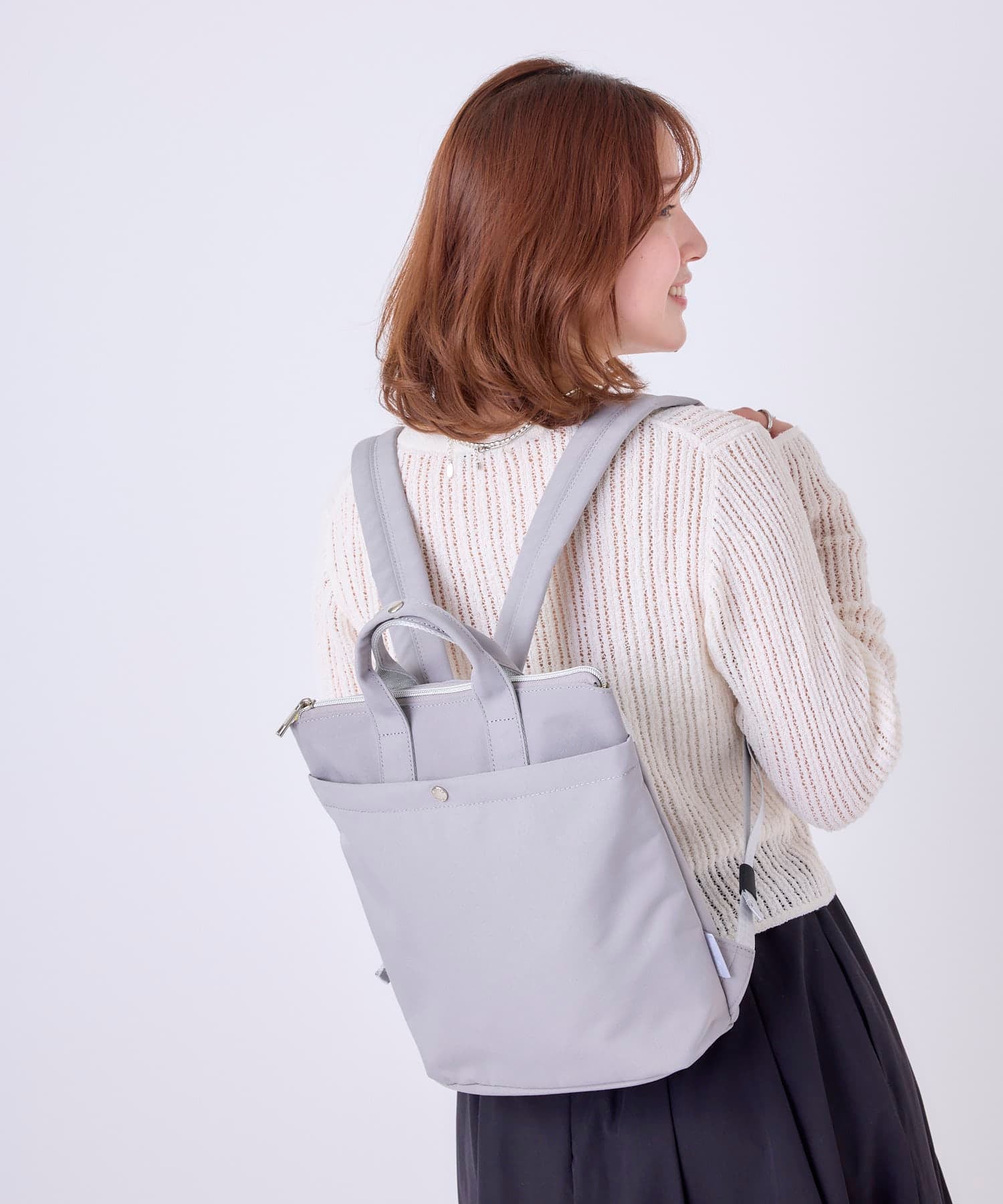 Legart　Largo　リュック　バックパック　A5対応　両面撥水　LH-D1444　保冷機能　前面ポケット　多収納　もっとおさんぽBAG