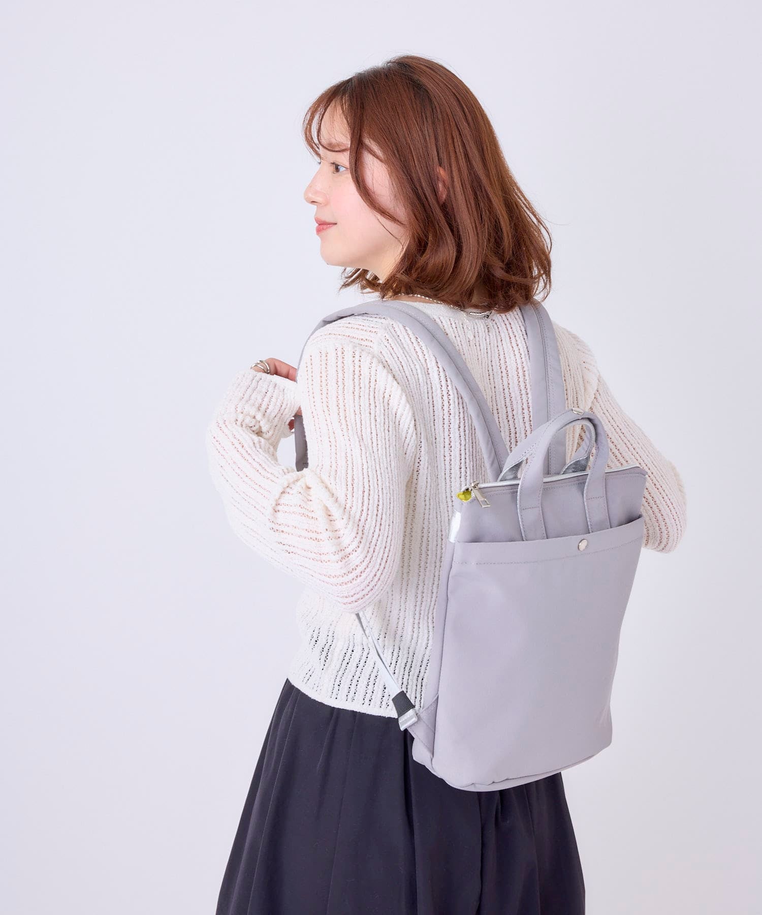 Legart　Largo　リュック　バックパック　A5対応　両面撥水　LH-D1444　保冷機能　前面ポケット　多収納　もっとおさんぽBAG