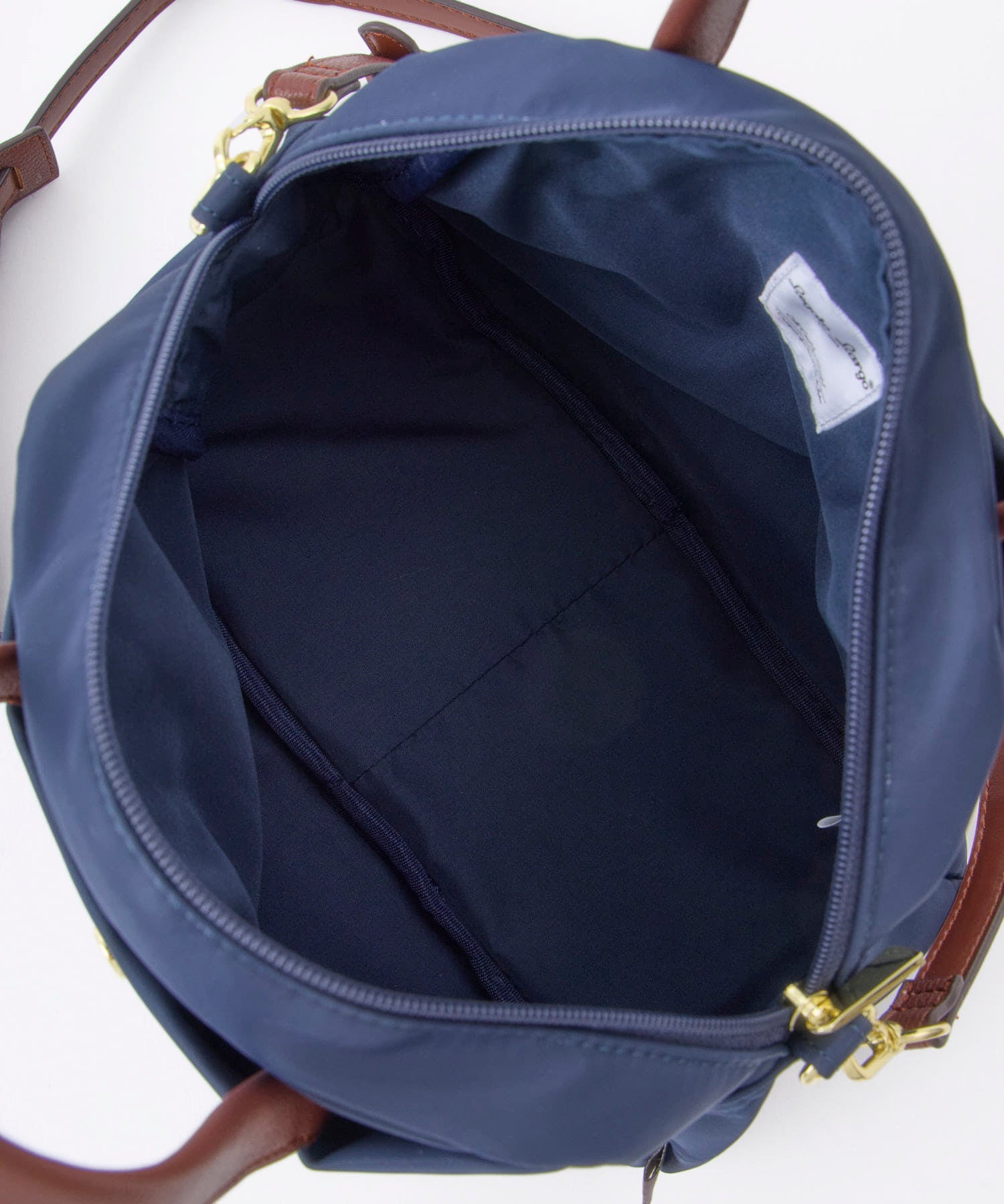 Legart Largo　ショルダーバッグ　ミドルボストンバッグ　肩楽　２wayショルダーバッグ　撥水加工　多収納　ショルダーパッド付き　LH-L0154　ネイビー