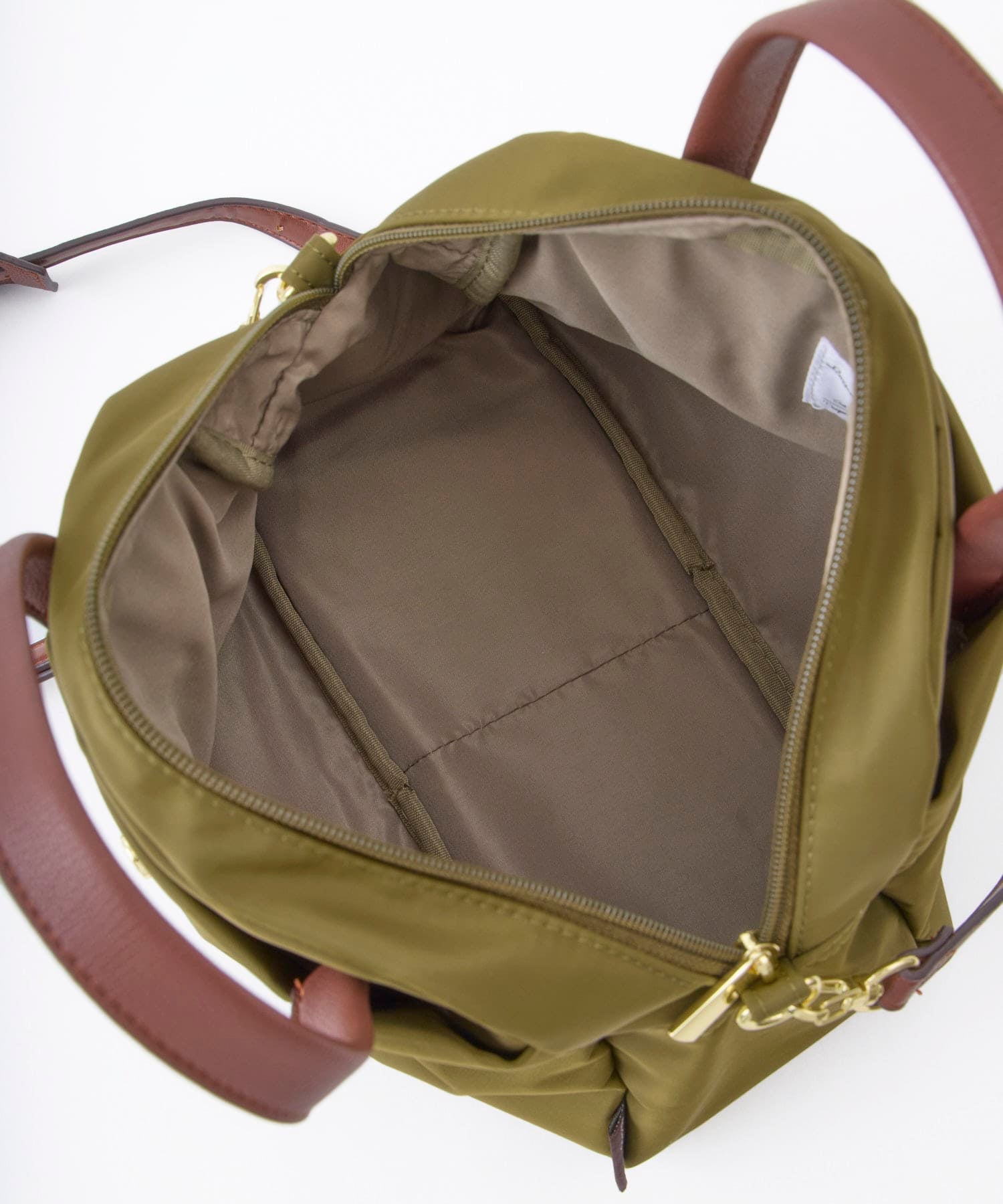 Legart Largo　ショルダーバッグ　ミドルボストンバッグ　肩楽　２wayショルダーバッグ　撥水加工　多収納　ショルダーパッド付き　LH-L0154　オリーブ