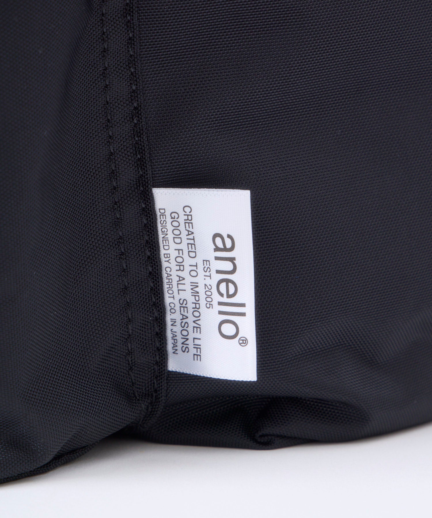 anello FIT TOY A4 大容量 パッカブル巾着リュック 巾着 撥水 丸洗い可能　折り畳み可能　ATB4413