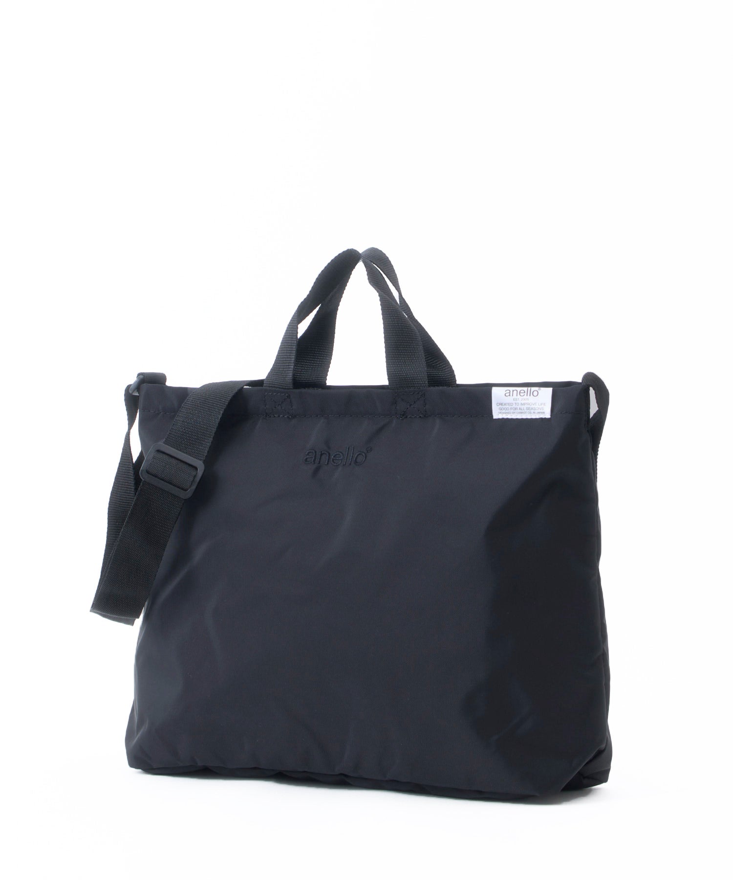anello ATB4414 FIT TOY 2WAY パッカブルA4ショルダーバッグ 洗濯可能　キャリーオンテープ　折り畳みバッグ　撥水加工　ユニセックス　10L