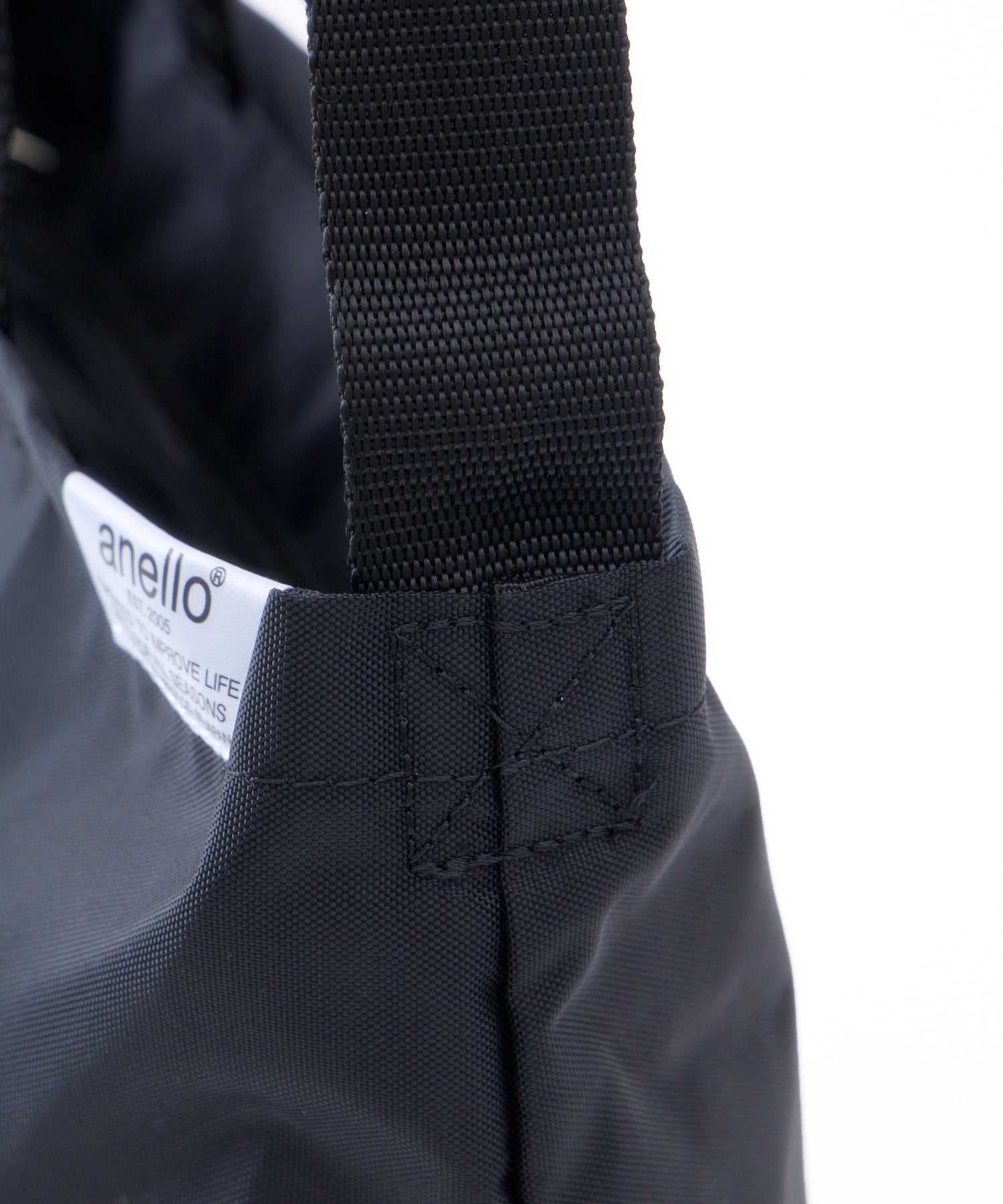 anello ATB4414 FIT TOY 2WAY パッカブルA4ショルダーバッグ 洗濯可能　キャリーオンテープ　折り畳みバッグ　撥水加工　ユニセックス　10L