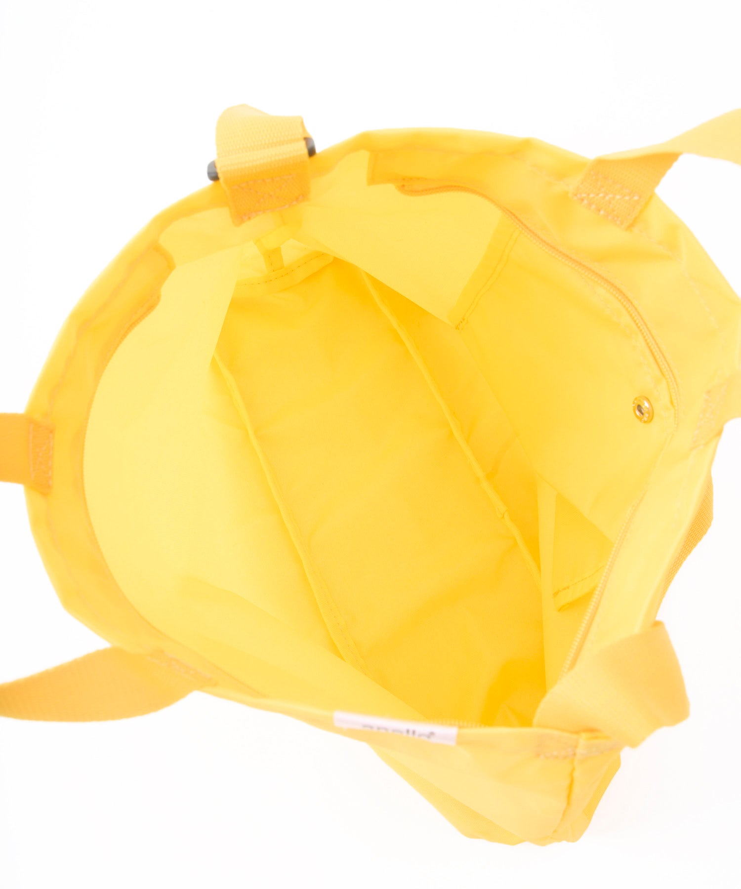 anello ATB4414 FIT TOY 2WAY パッカブルA4ショルダーバッグ 洗濯可能　キャリーオンテープ　折り畳みバッグ　撥水加工　ユニセックス　10L　ライトイエロー