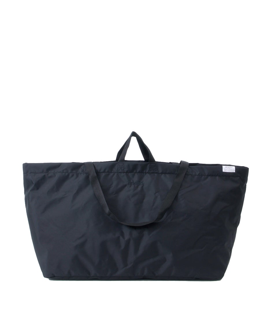 anello FIT TOY A3 大容量　2WAY パッカブルビッグトートバッグ　ATB4415　撥水　ユニセックス　52L 旅行バッグ　ブラック
