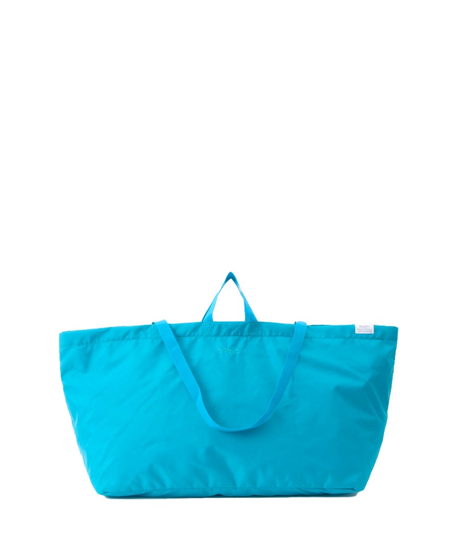 anello FIT TOY A3 大容量　2WAY パッカブルビッグトートバッグ　ATB4415　撥水　ユニセックス　52L 旅行バッグ　ターコイズブルー