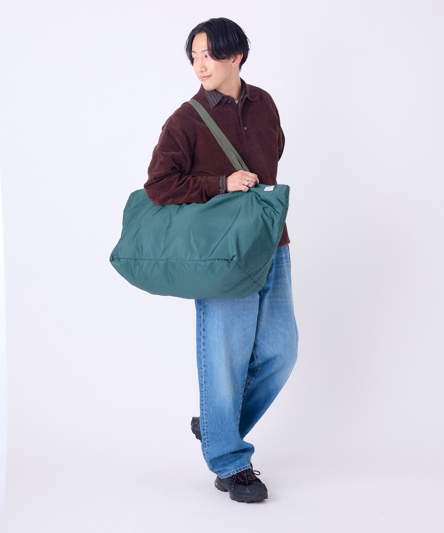 anello FIT TOY A3 大容量　2WAY パッカブルビッグトートバッグ　ATB4415　撥水　ユニセックス　52L 旅行バッグ