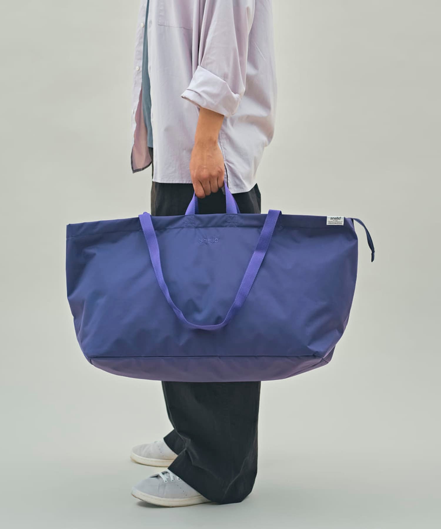 anello FIT TOY A3 大容量　2WAY パッカブルビッグトートバッグ　ATB4415　撥水　ユニセックス　52L 旅行バッグ