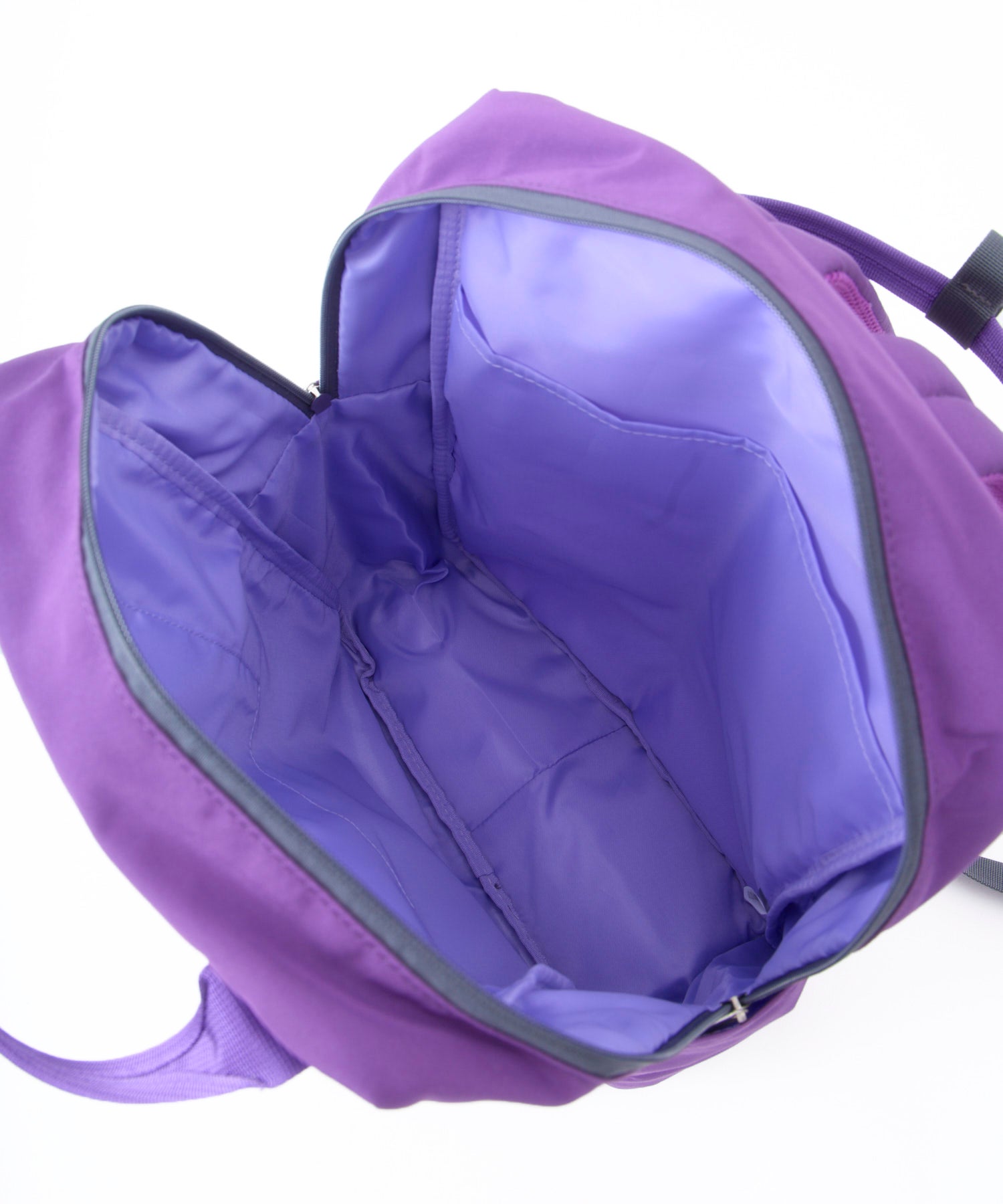 anello GRANDE　CANDY ハンドル付きリュック　GGM1121　A4 撥水加工　軽量　Ｄカン付き　17L サイドポケット付き　パープル
