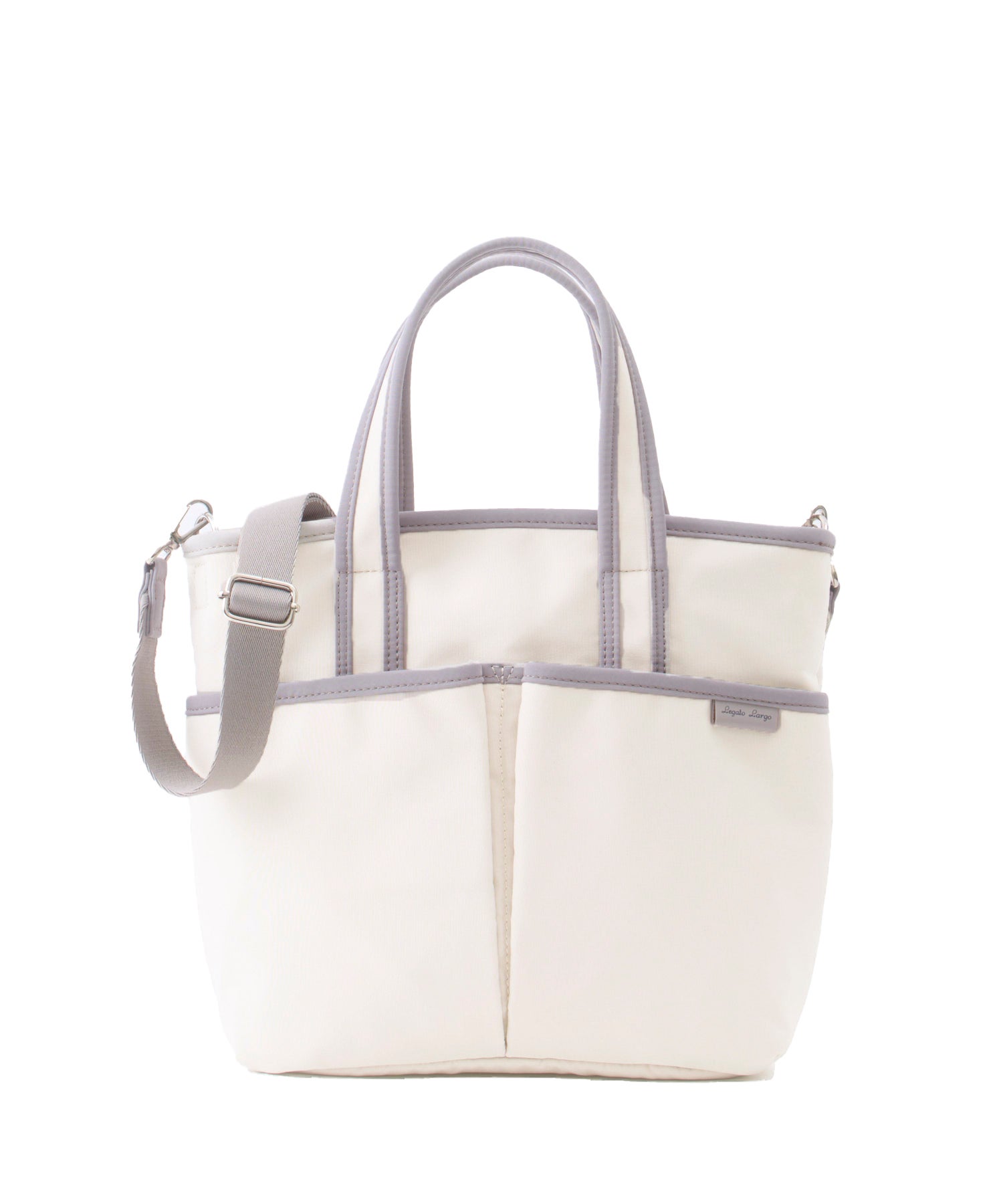 Legart Largo 2WAY トートバッグ Sunny Frame 撥水 A5 カジュアル　内ポケット付き　ペットボトル収納可能　LH-D1613　配色グレー