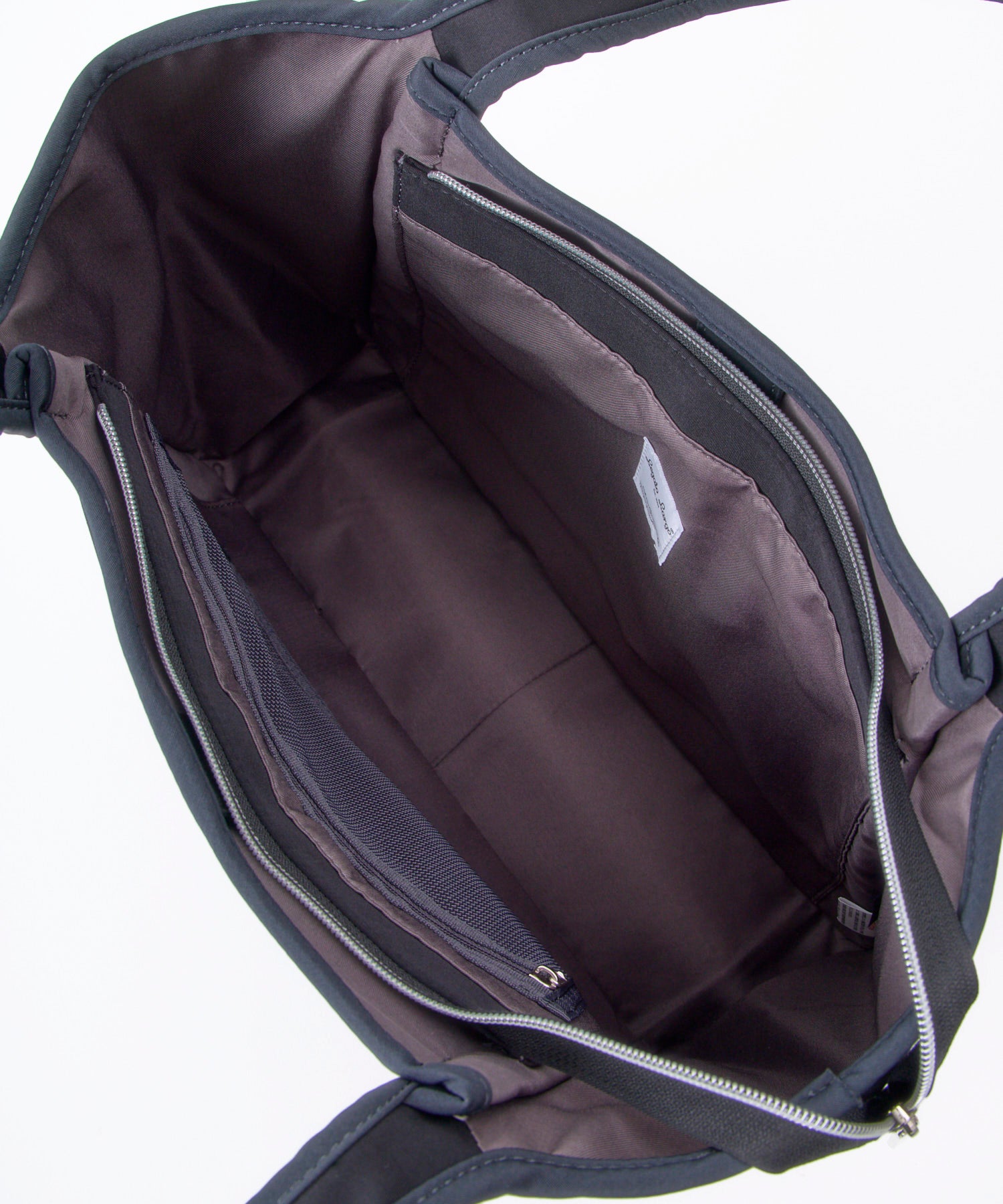 Legart Largo トートバッグ　Sunny Frame　A4 撥水 LH-D1616 仕切り仕様 マザーズバッグ 通勤バッグ　通学バッグ　パイピングデザイン　ブラック