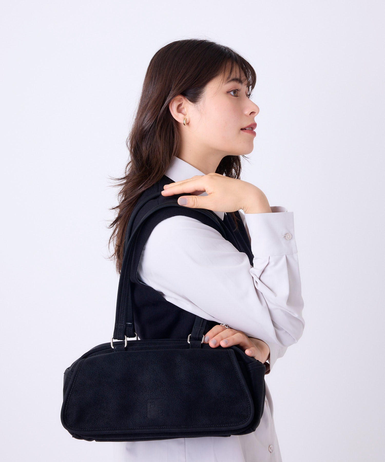 anello アネロ FIT ミニボストンバッグ スエード ユニセックス お出かけバッグ ティモシー AIB5213