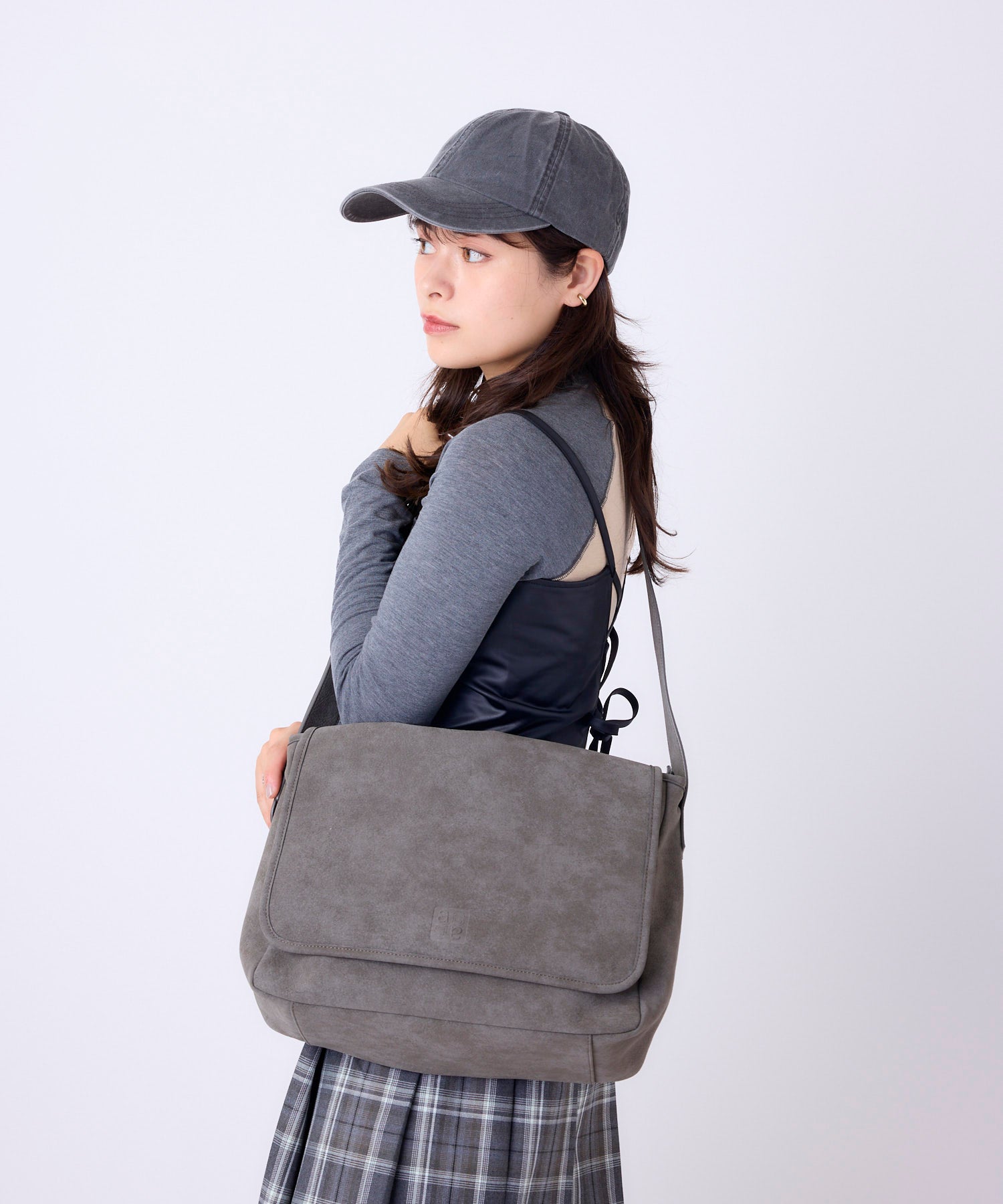 anello アネロ FIT ショルダーバッグ A4 スエード ユニセックス お出かけバッグ ティモシー AIB5214