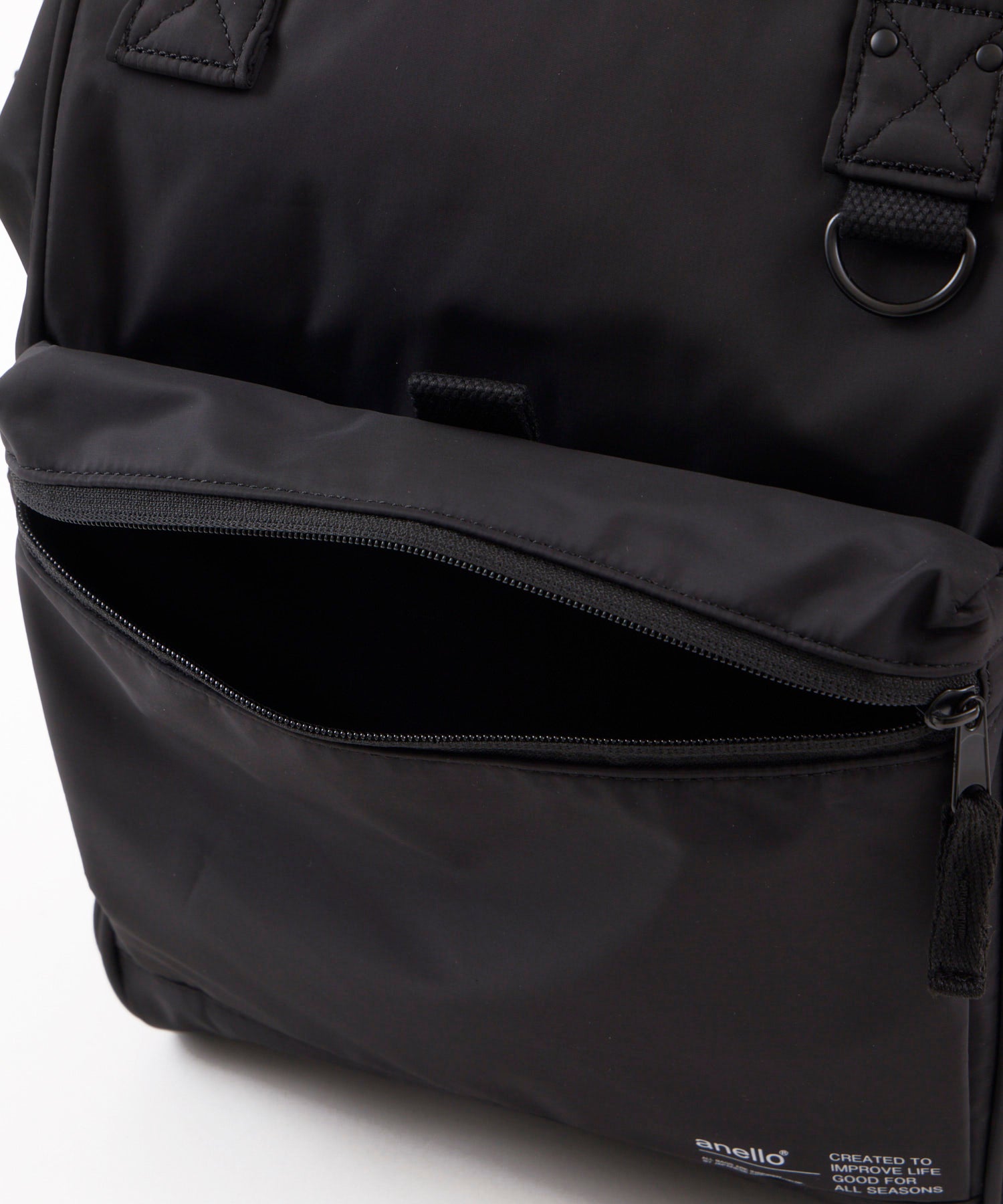anello アネロ NATIVE CROSSBOTTLE 口金リュック デリバー A4 PC収納可能 キャリーオンテープ 18L 撥水
