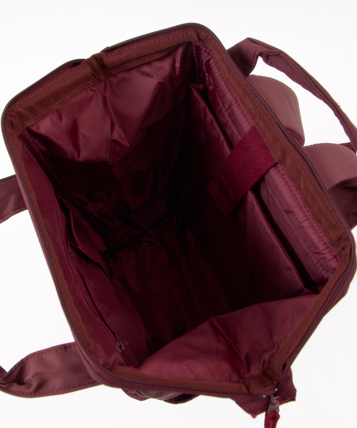 anello アネロ NATIVE CROSSBOTTLE 口金リュック デリバー A4 PC収納可能 キャリーオンテープ 18L 撥水 ボルドー