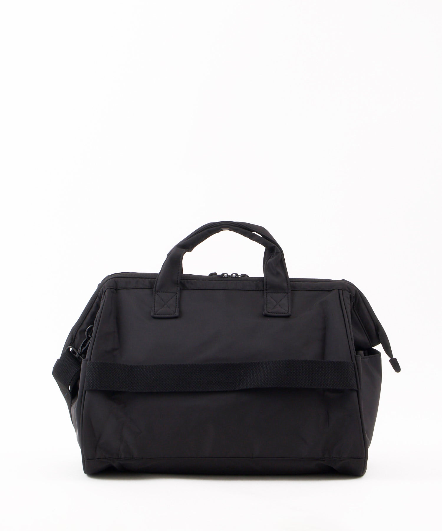 anello アネロ NATIVE 2WAY口金ボストンバッグ A4 2WAY 撥水 大容量 キャリーオンテープ 旅行バッグ お出かけバッグ デリバー ATB5196