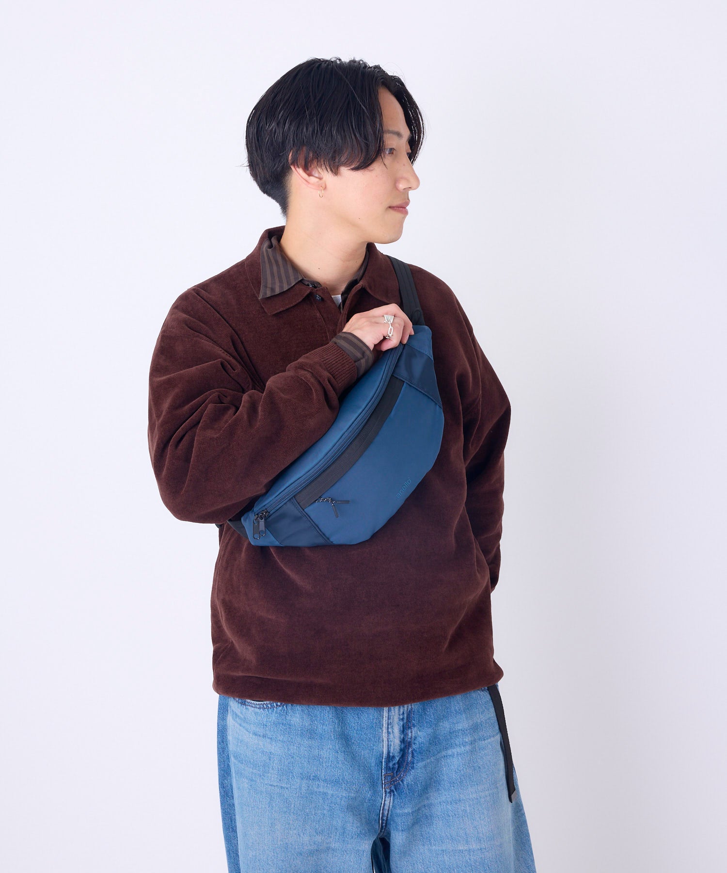 anello アネロ FIT ウエストバッグ 軽量 撥水 ユニセックス お出かけバッグ デイライト ATR0441