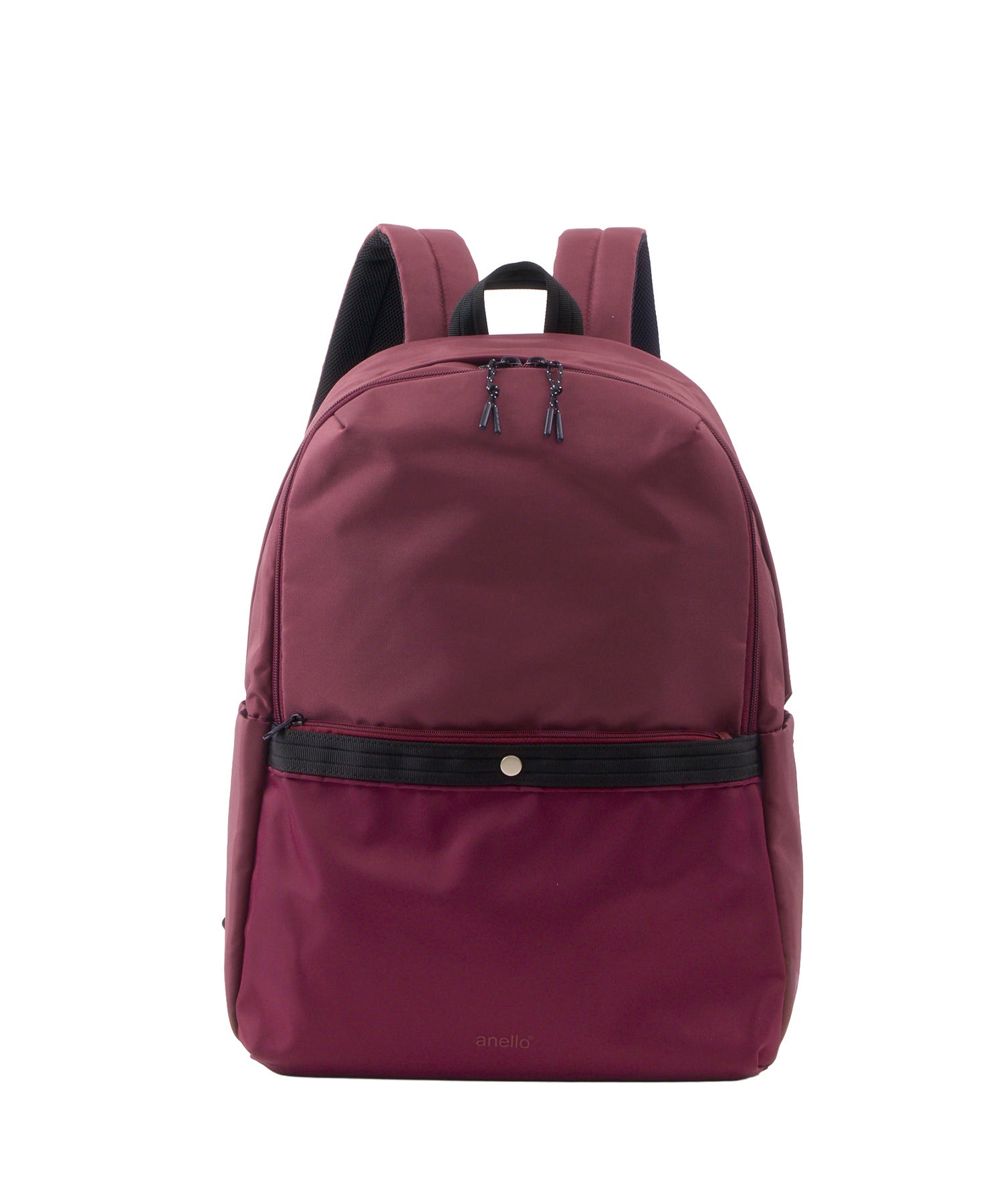 anello アネロ FIT リュック A4 大容量 PC収納可能 多収納 軽量 撥水 ユニセックス デイライト ATR0445 ボルドー