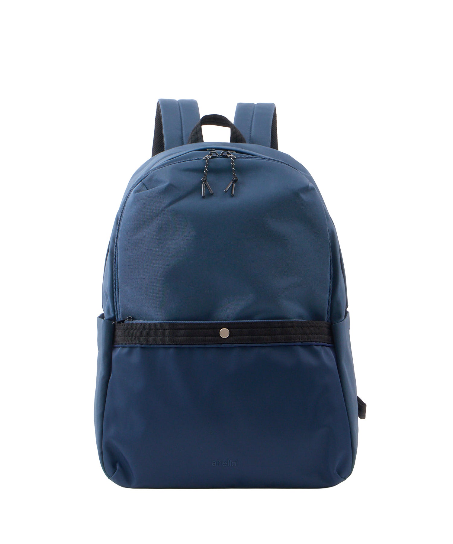 anello アネロ FIT リュック A4 大容量 PC収納可能 多収納 軽量 撥水 ユニセックス デイライト ATR0445 ネイビー