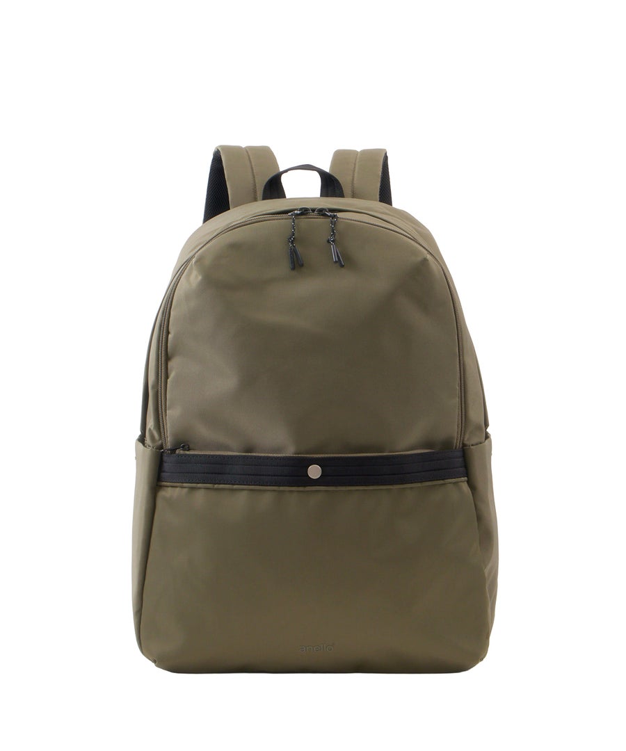 anello アネロ FIT リュック A4 大容量 PC収納可能 多収納 軽量 撥水 ユニセックス デイライト ATR0445 オリーブ