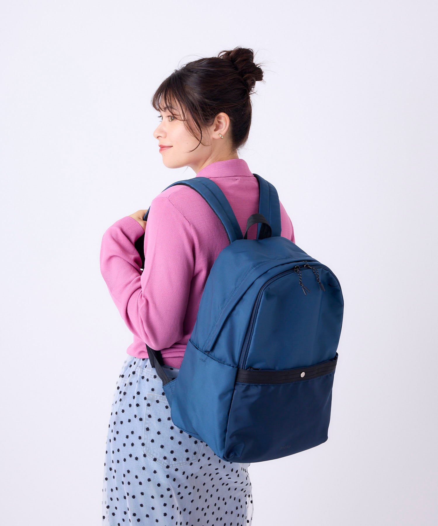 anello アネロ FIT リュック A4 大容量 PC収納可能 多収納 軽量 撥水 ユニセックス デイライト ATR0445