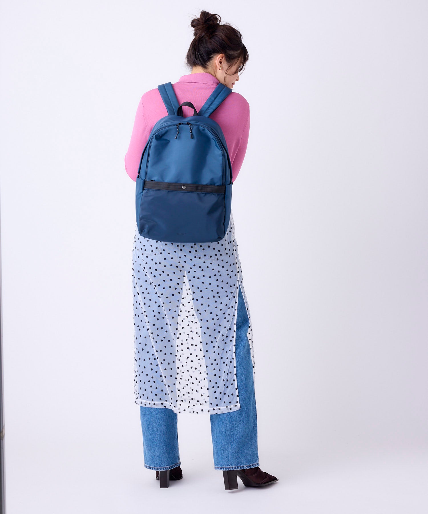 anello アネロ FIT リュック A4 大容量 PC収納可能 多収納 軽量 撥水 ユニセックス デイライト ATR0445