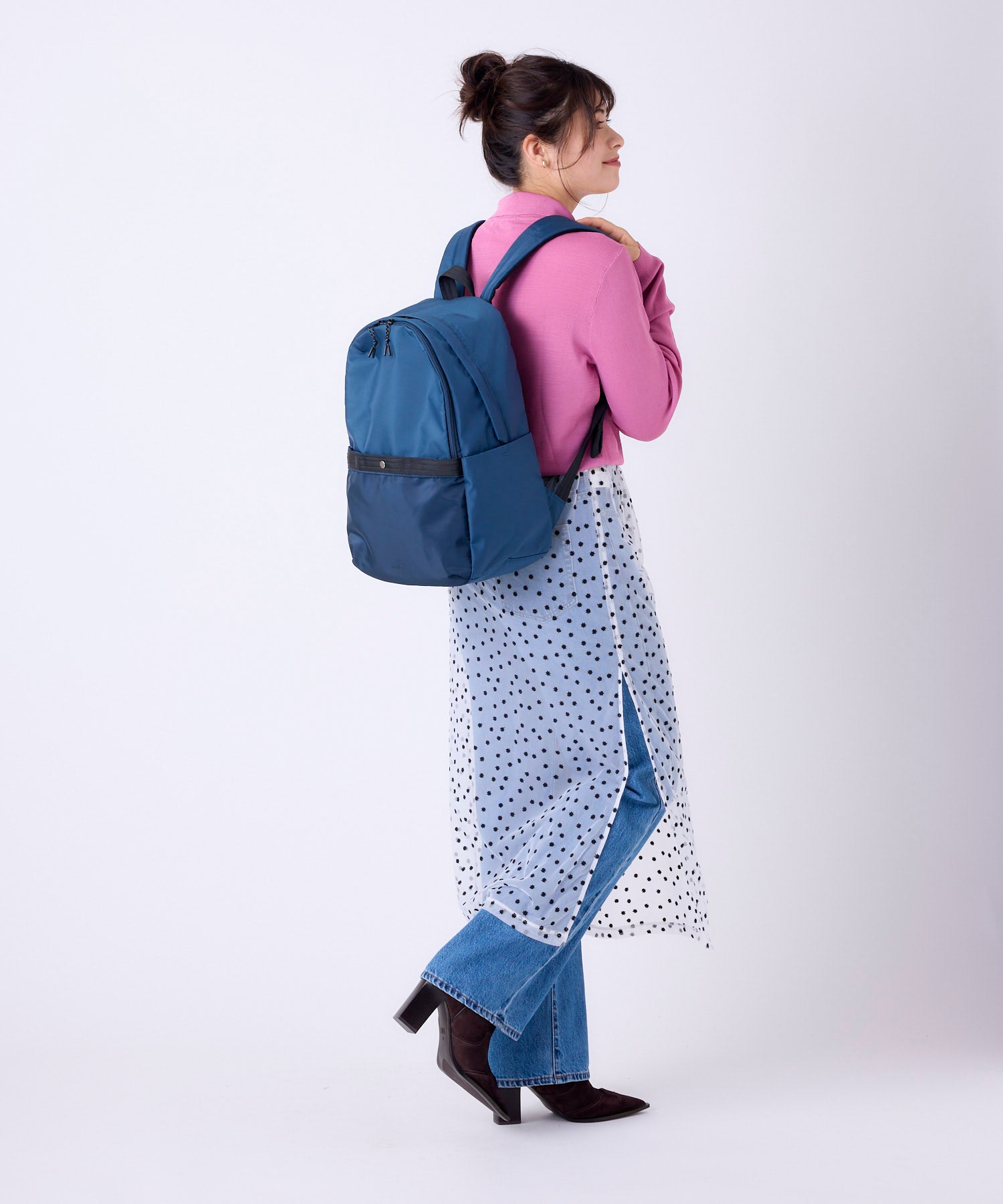 anello アネロ FIT リュック A4 大容量 PC収納可能 多収納 軽量 撥水 ユニセックス デイライト ATR0445