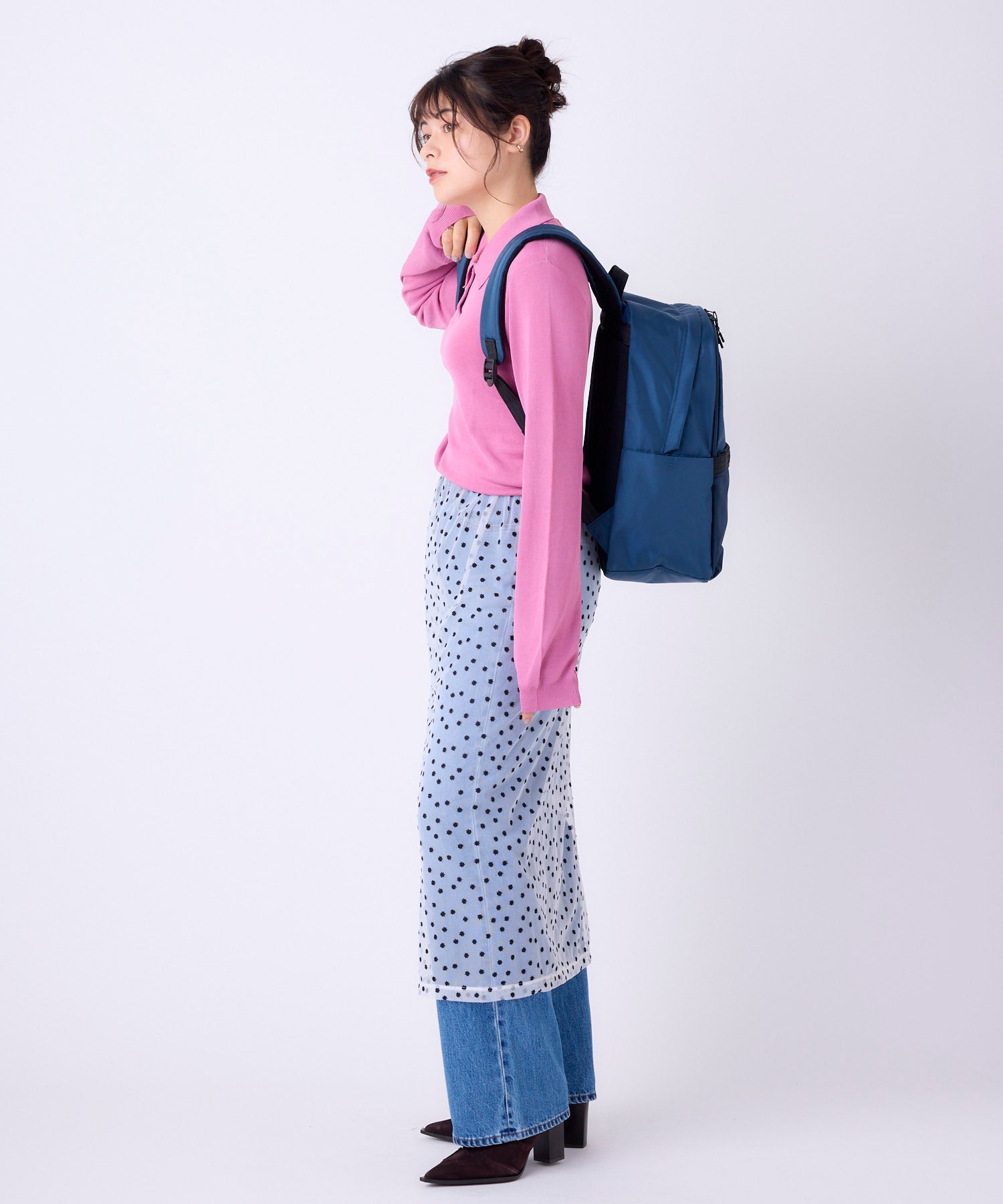 anello アネロ FIT リュック A4 大容量 PC収納可能 多収納 軽量 撥水 ユニセックス デイライト ATR0445