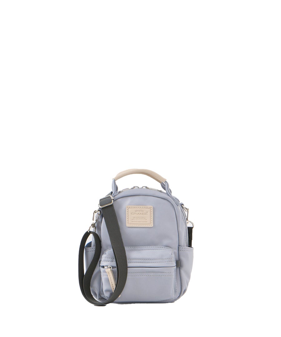 anelloGRANDE アネログランデ motte モッテ ナイロン 2WAYナノショルダーバッグ 2WAY 撥水 軽量 カジュアル お出かけバッグ GGM1131 ブルーグレー