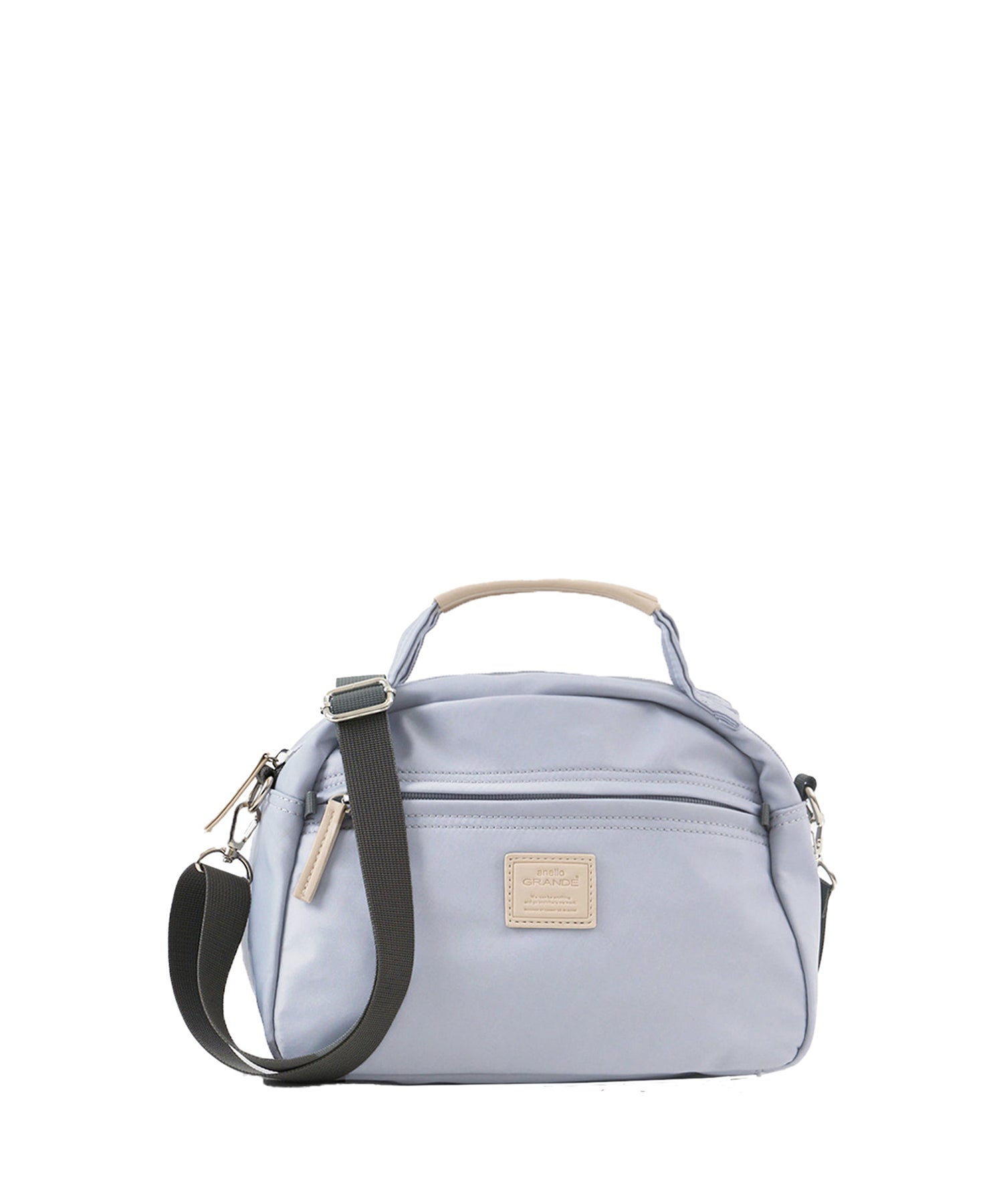 anelloGRANDE アネログランデ  motte モッテ ナイロン 2WAYミニボストンバッグ 撥水 軽量 A5 2WAY カジュアル お出かけバッグ GGM1133 ブルーグレー