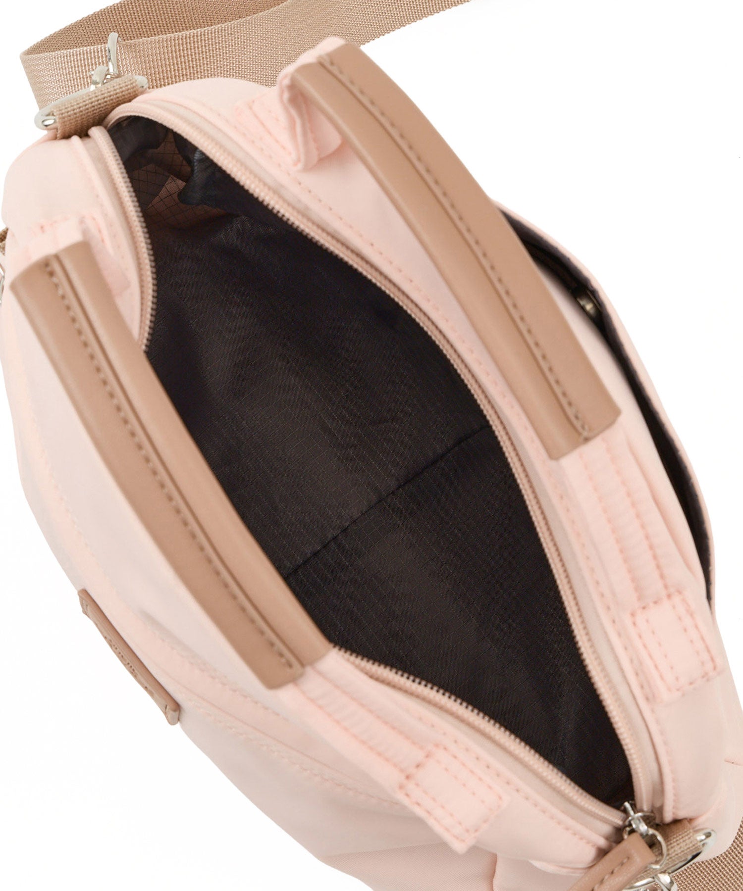anelloGRANDE アネログランデ  motte モッテ ナイロン 2WAYミニボストンバッグ 撥水 軽量 A5 2WAY カジュアル お出かけバッグ GGM1133 ライトピンク