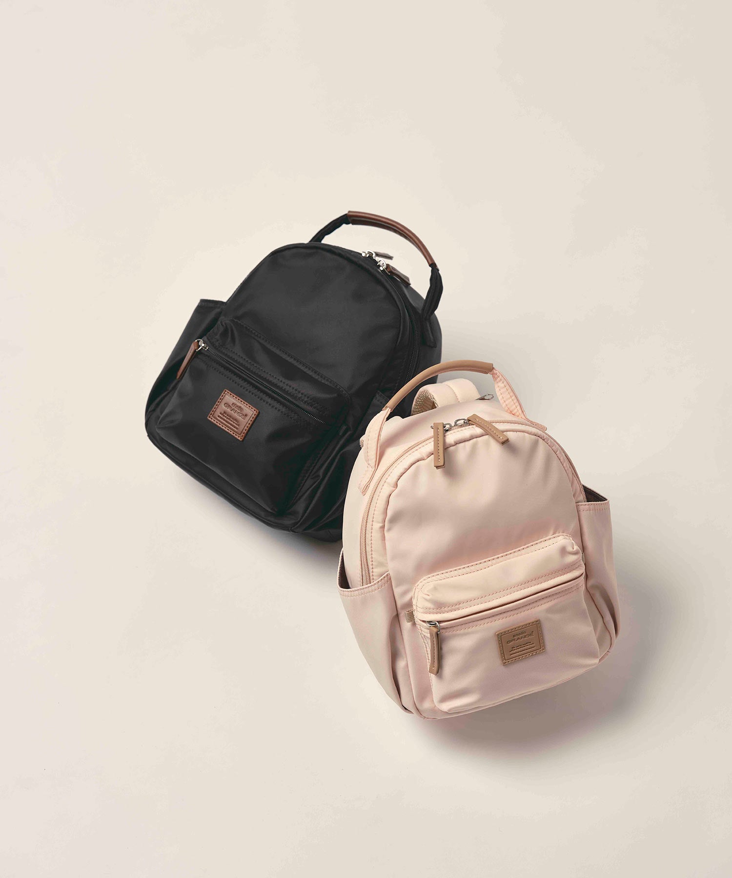 anelloGRANDE アネログランデ  motte モッテ ナイロン ハンドル付きミニリュック 撥水 軽量 A5 カジュアル お出かけバッグ GGM1134