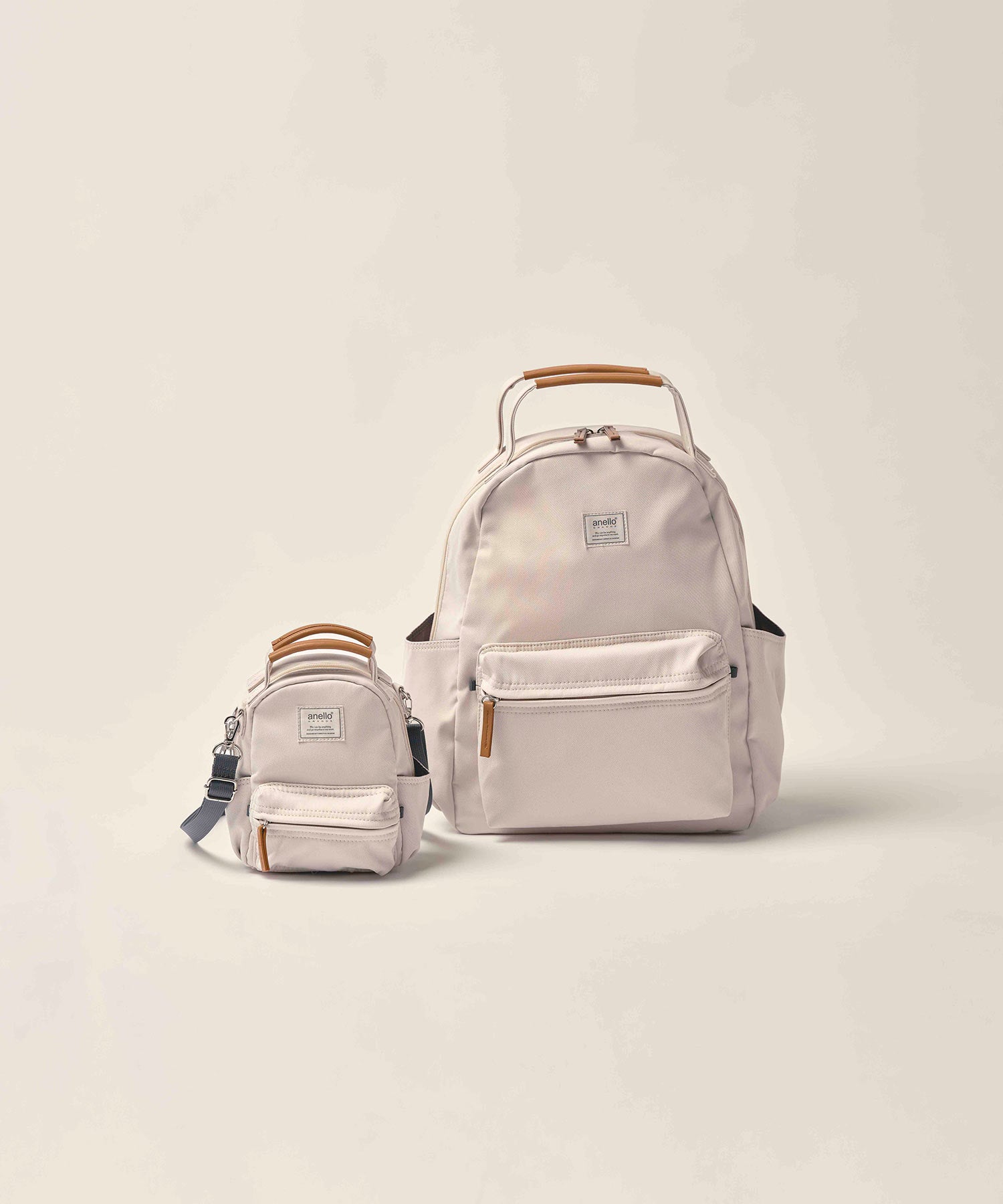anelloGRANDE アネログランデ  motte モッテ ナイロン ハンドル付きリュック 撥水 軽量 A4 15L カジュアル お出かけバッグ GGM1135