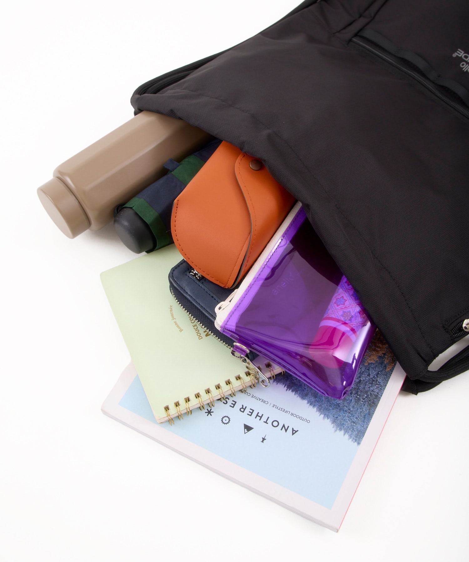anelloGRANDE アネログランデ ナップサック A4 撥水 軽量 カジュアル お出かけバッグ 15L Dかん DC２ GTM1155