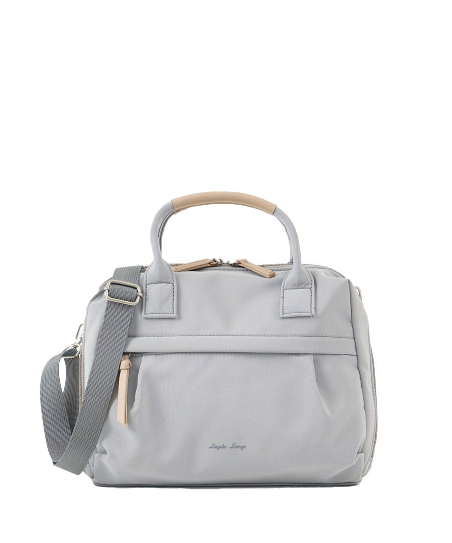 Legato Largo レガートラルゴ ショルダーバッグ A5 撥水 2WAY お出かけバッグ ペットボトル収納可能 FULL BAG LH-W0232 グレー