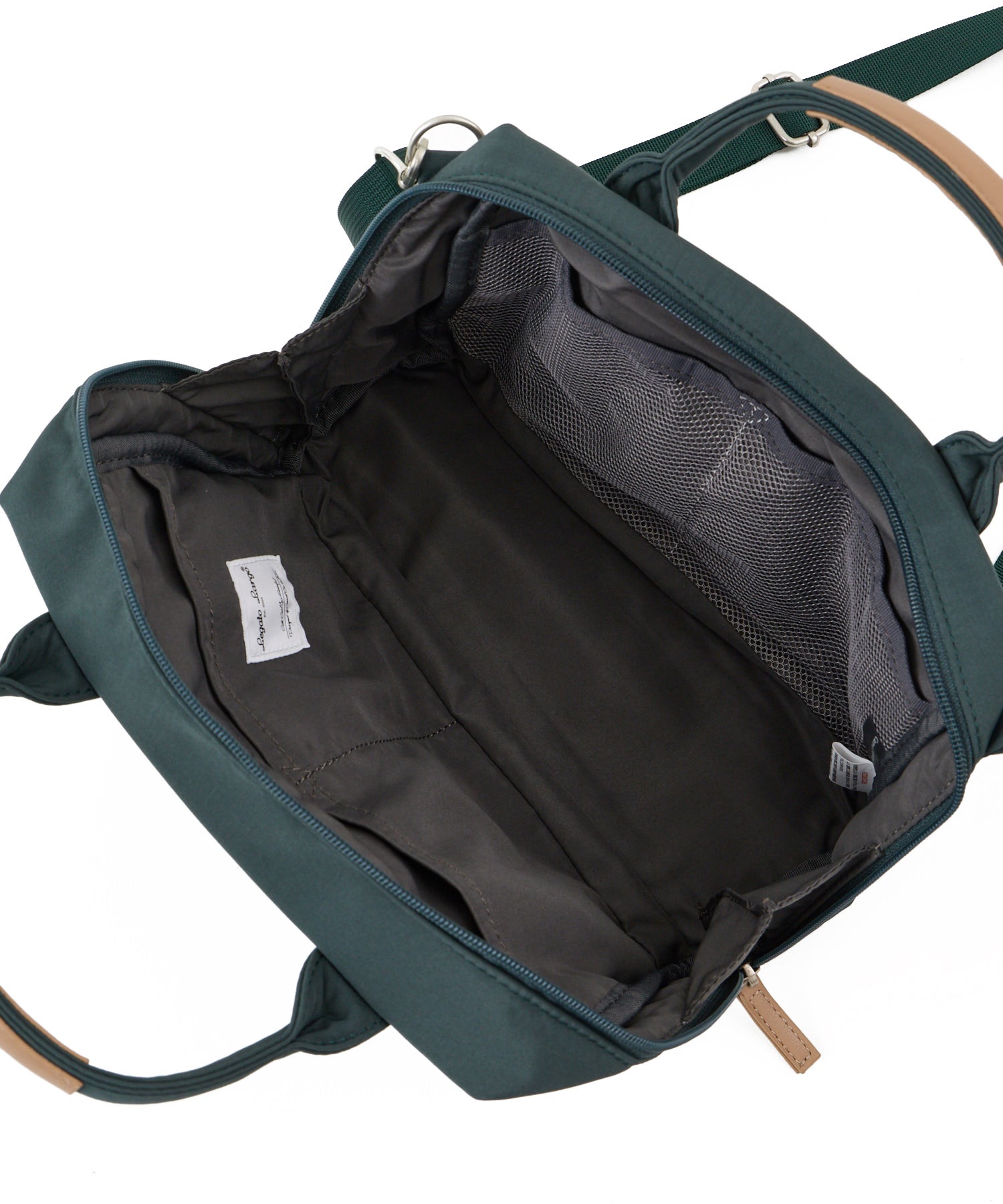 Legato Largo レガートラルゴ ショルダーバッグ A5 撥水 2WAY お出かけバッグ ペットボトル収納可能 FULL BAG LH-W0232 ダークグリーン