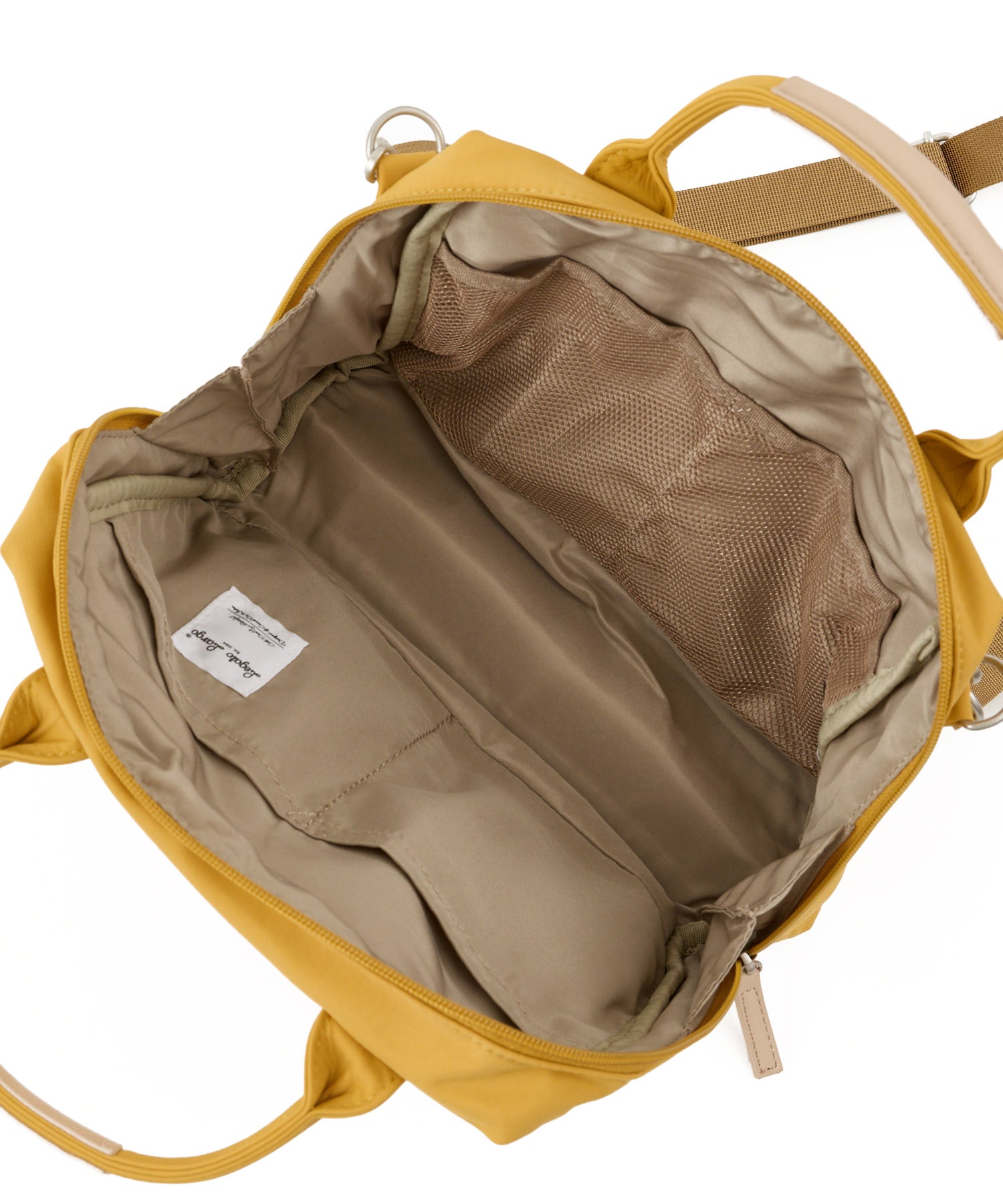 Legato Largo レガートラルゴ ショルダーバッグ A5 撥水 2WAY お出かけバッグ ペットボトル収納可能 FULL BAG LH-W0232 マスタード