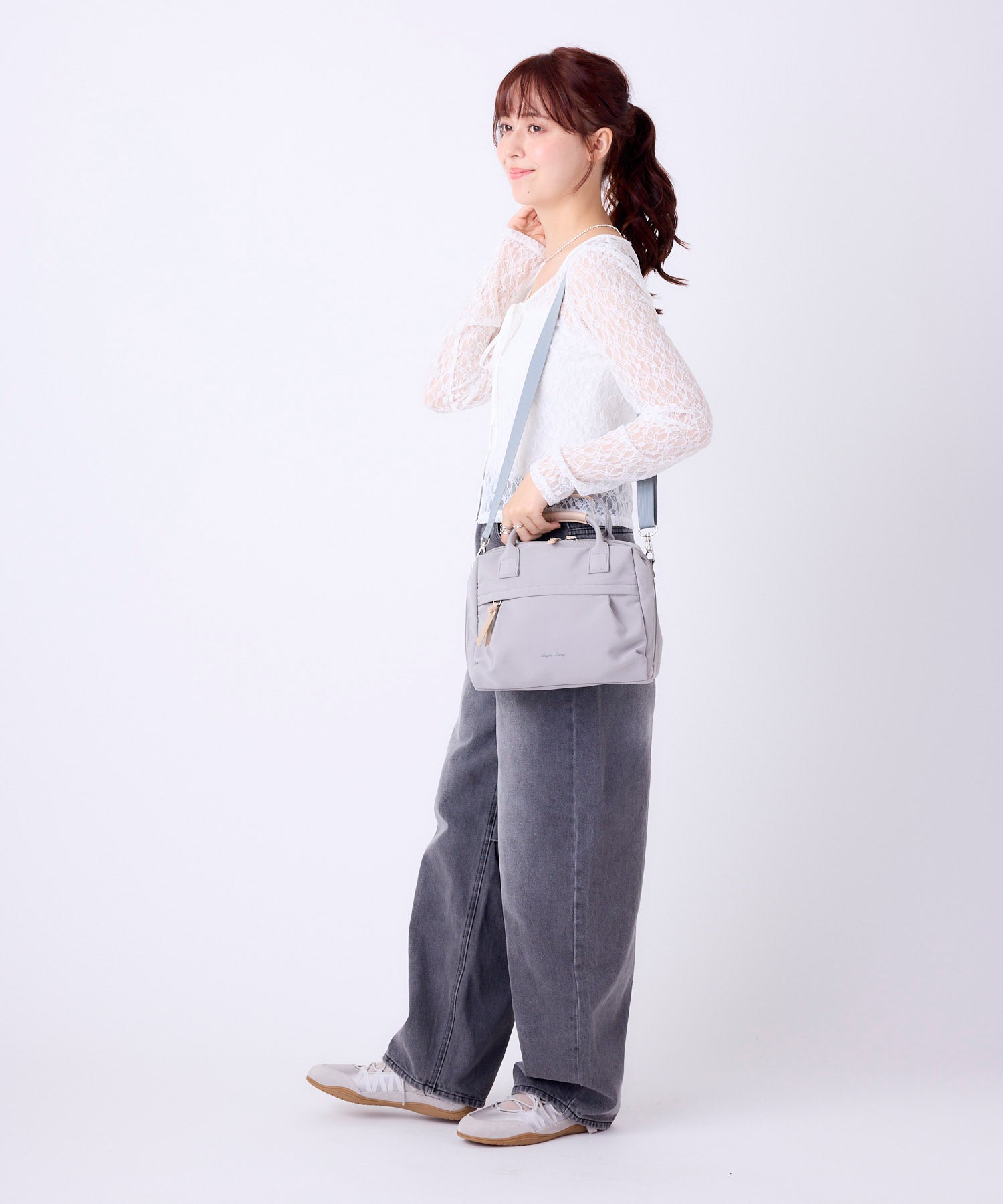 Legato Largo レガートラルゴ ショルダーバッグ A5 撥水 2WAY お出かけバッグ ペットボトル収納可能 FULL BAG LH-W0232 