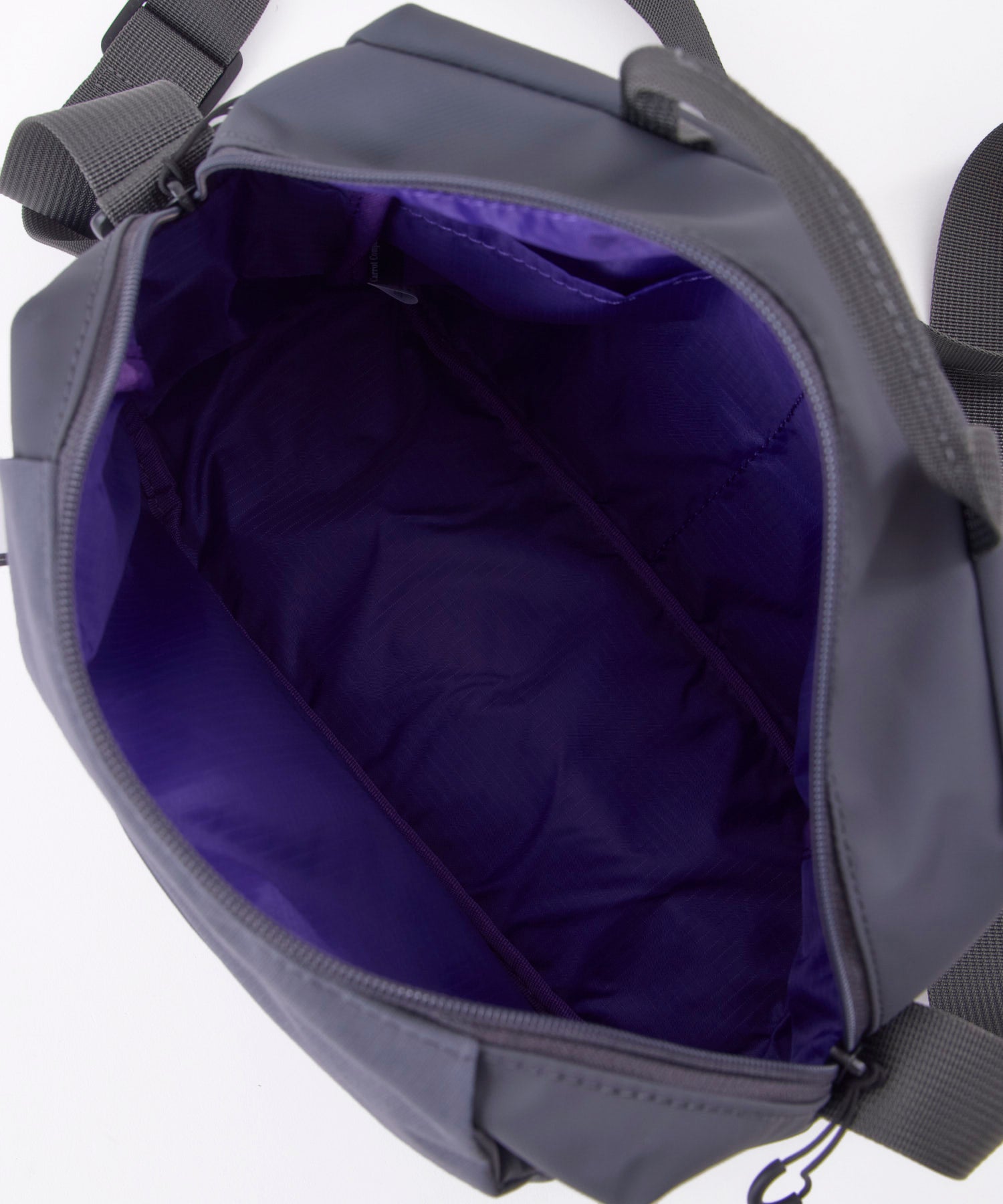 GTH3831　ミニショルダーバッグ　　耐水　anello GRANDE ライトトラベル A5 軽量　アウトポケット　グレー