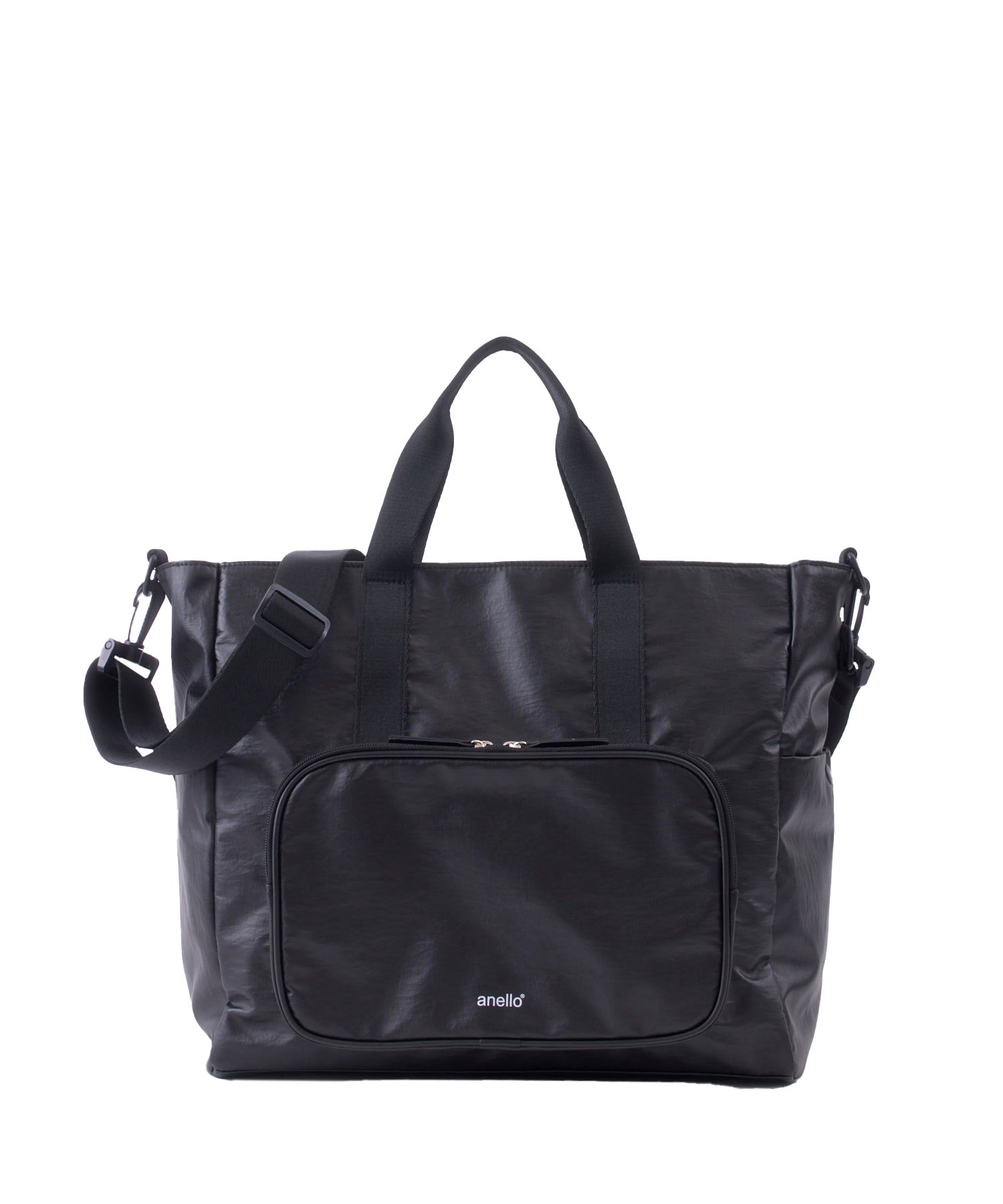 anello アネロ トートバッグ マザーズバッグ A4 撥水 2WAY 通勤バッグ お出かけバッグ LIFE2 ASR004 ブラック
