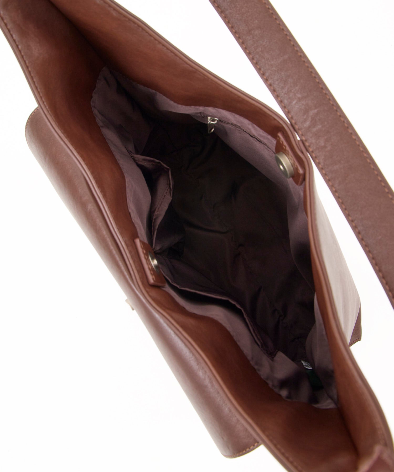 anello アネロ FIT トートバッグ  A5 ひねり金具 きれいめ 合皮 ユニセックス レトロ EDITOR AGB5234 ブラウン