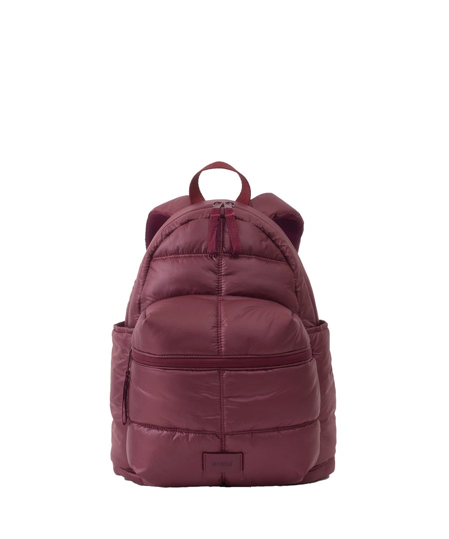 anello アネロ MATE ミニリュック 軽量 撥水 A5 ユニセックス お出かけバッグ マザーズバッグ ピロウィー AIB5224 ボルドー