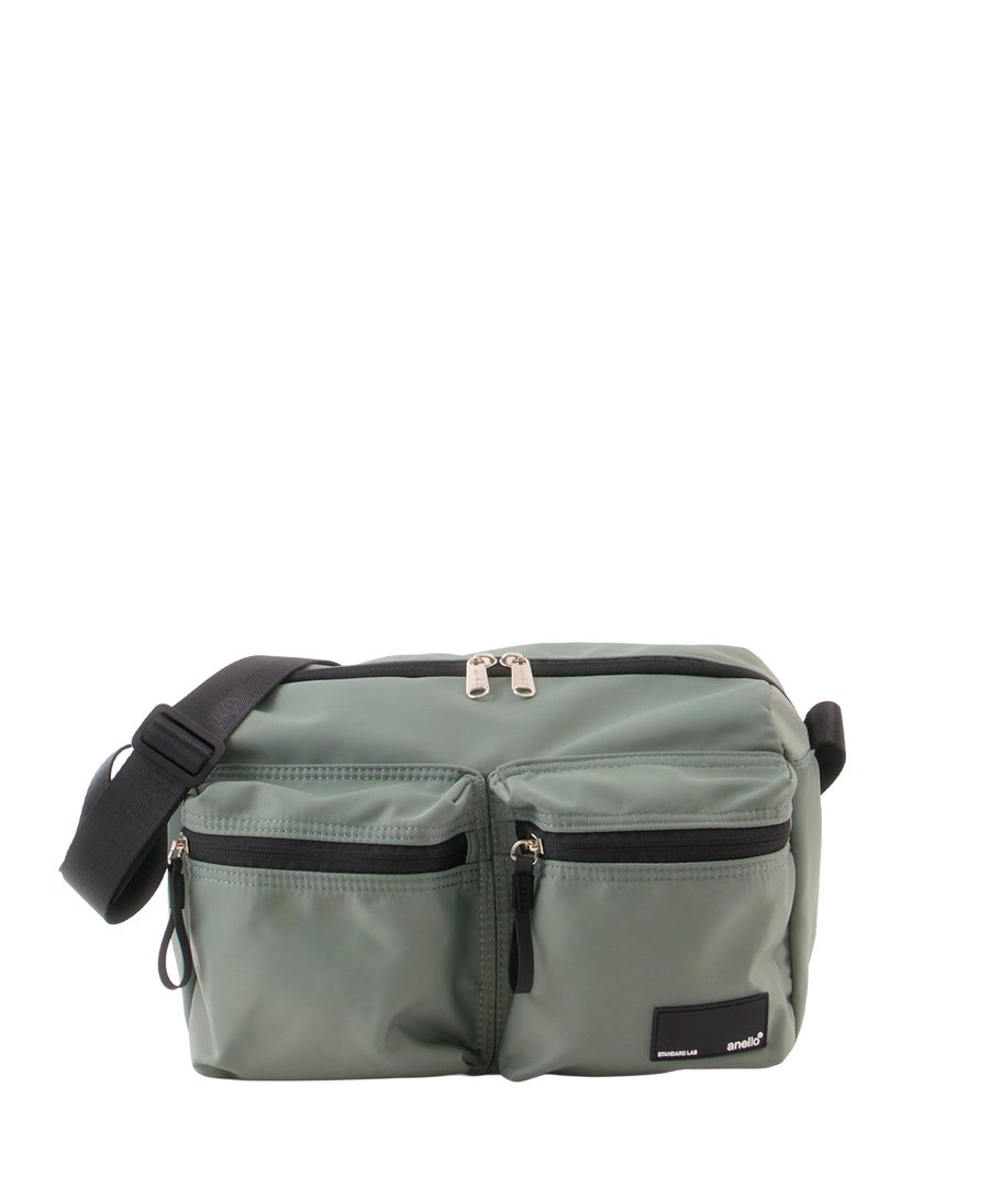 anello アネロ FIT ショルダーバッグ A5 撥水 軽量 ユニセックス シーズンレス カジュアル スタンダード ラボ ATR0482 オリーブ